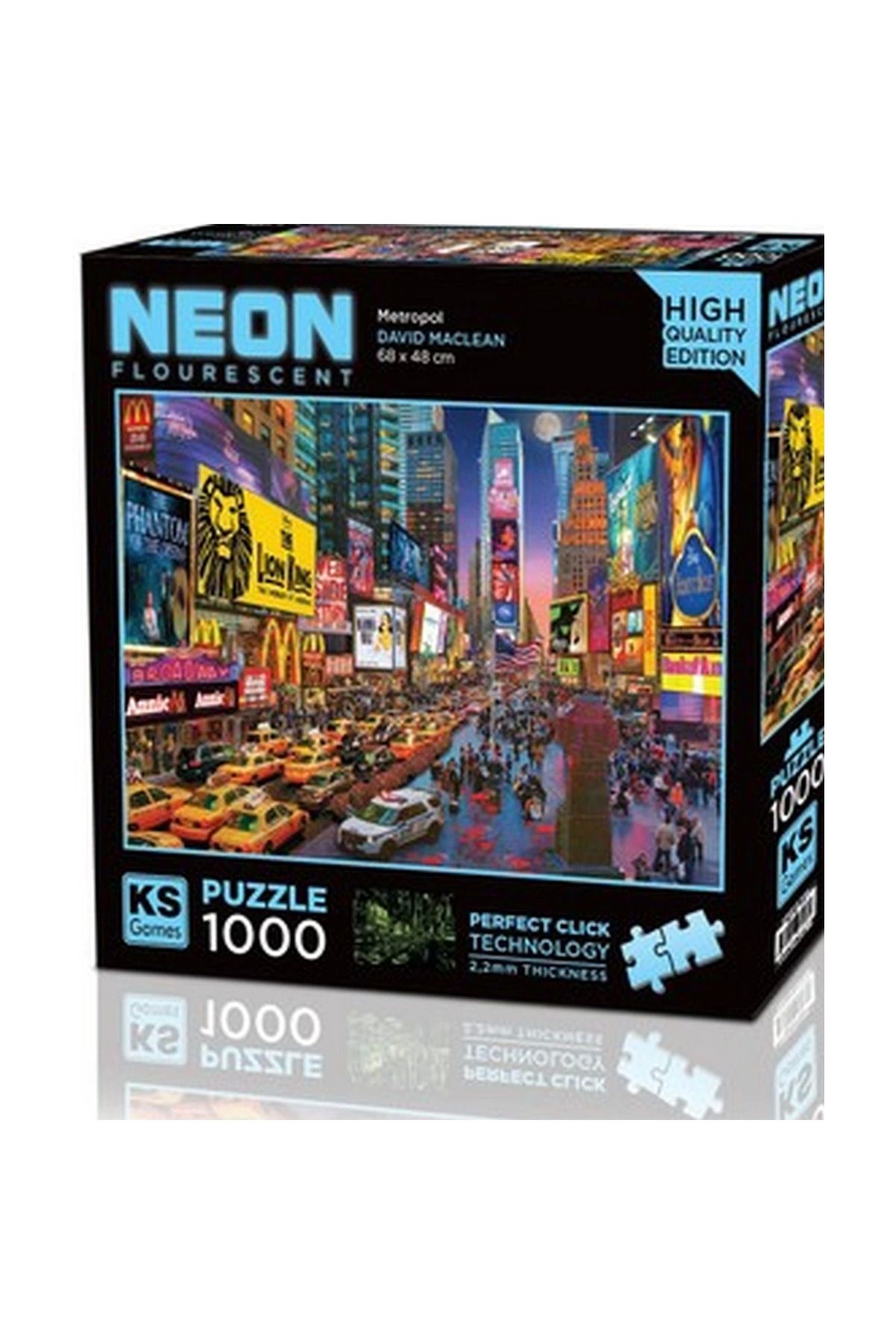 BYR Fırsat Byr Ks Games Neon Dawn Tryst Puzzle 1000 Parça 20765 Yeni