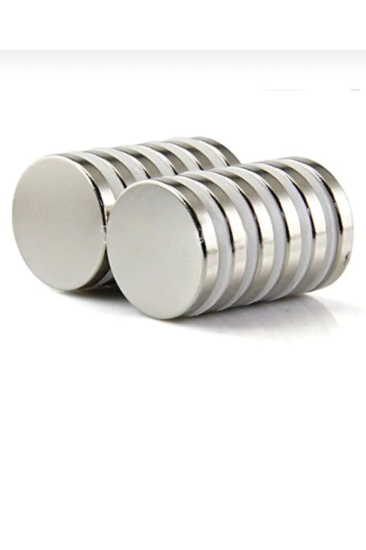 AYMAGNET 5 Adet - Yuvarlak Neodyum Mıknatıs, 20x2 Mm Güçlü Magnet