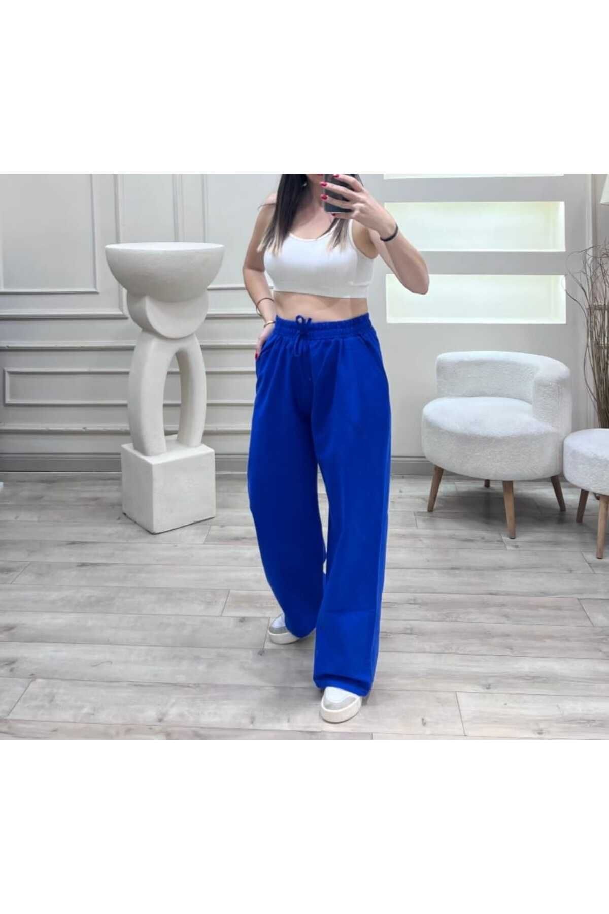 blackbonds Keten Karışımlı Bol Kesim Pantolon