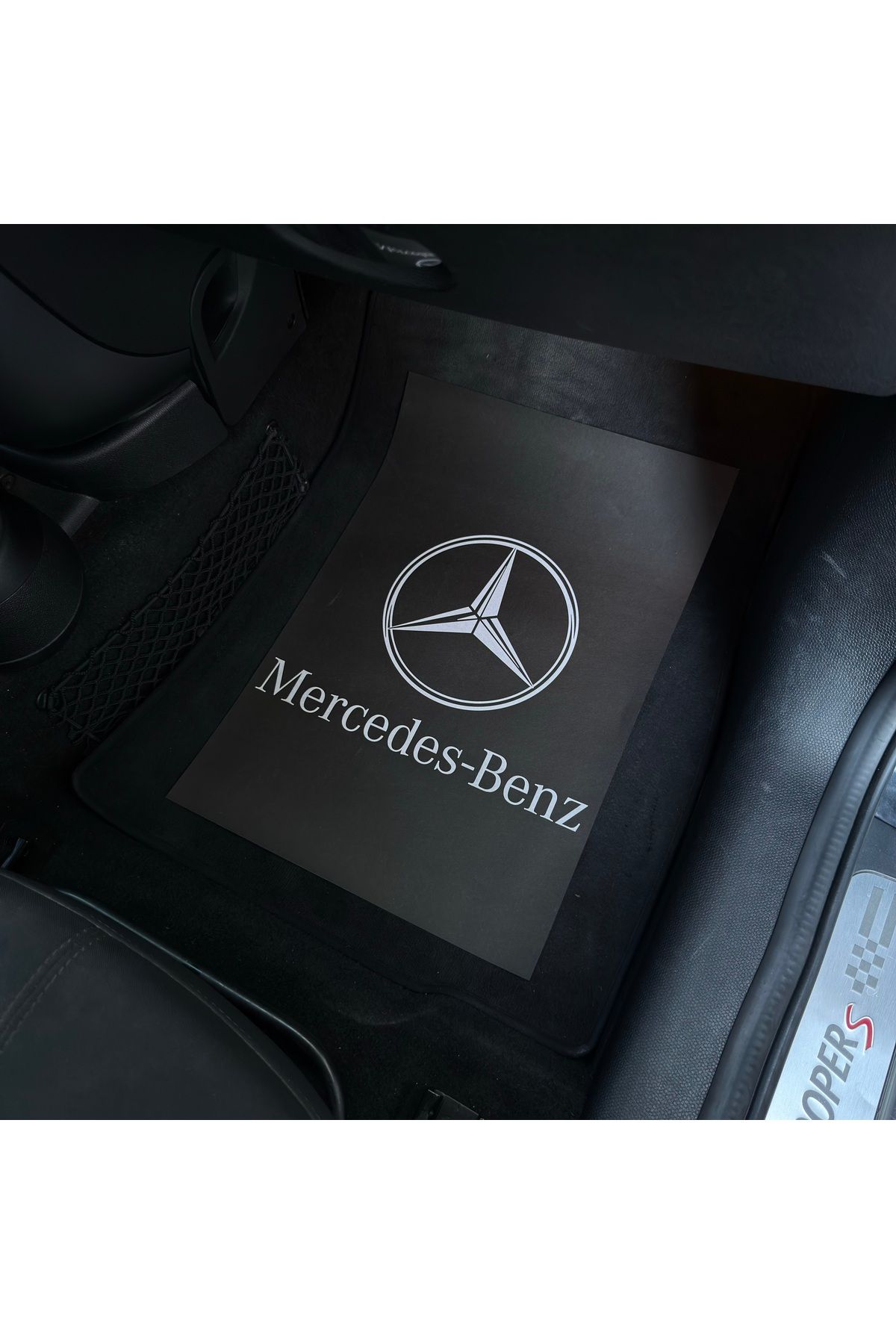 Korkmaz Oto Market & Aksesuar 50 Adet Mercedes Benz Dekor Paspas Kağıdı Suya Dayanıklı A Kalite