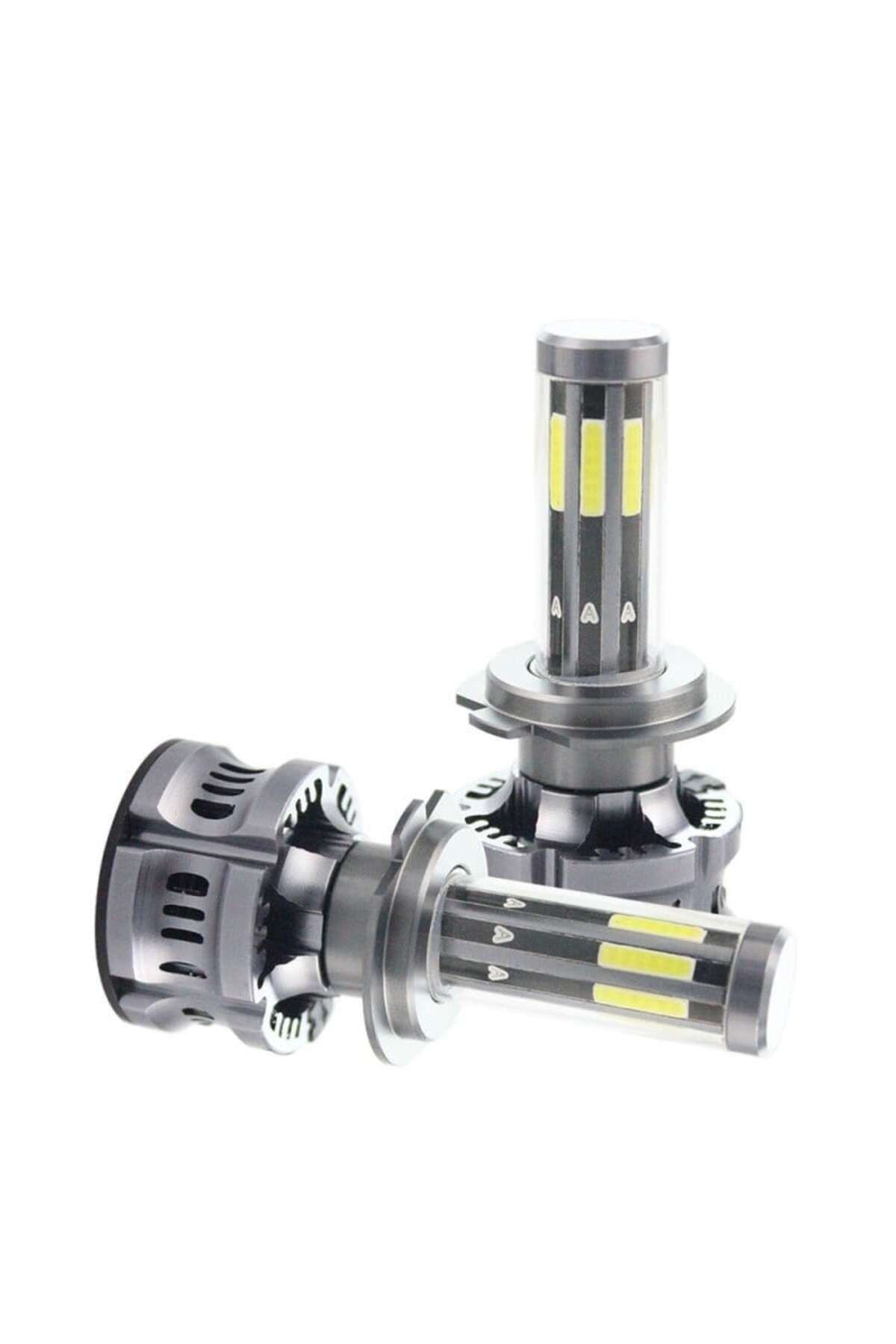 TECHSTAR-Set de 2 LED-uri auto Techstar® N8, H7, 50w, 5500 lumeni, 3000K-8000K, AUTO, 12-24 volți, COB, Canbus, 7