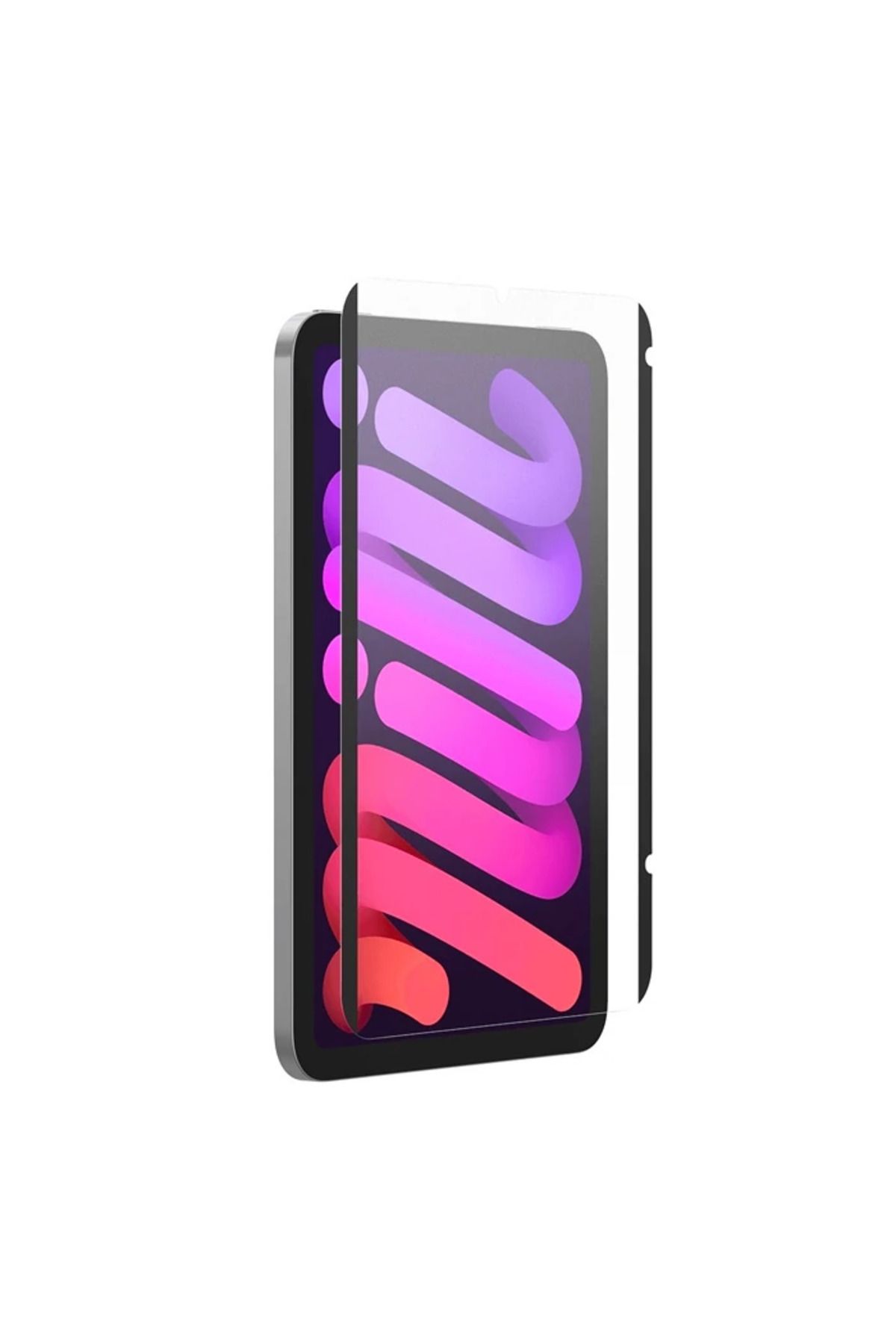 mudikonsept iPad Mini 8.3inç (2021) Manyetik Kenarlı Mıknatıslı Ekran Koruyucu-(5775) - MDE8702-3838
