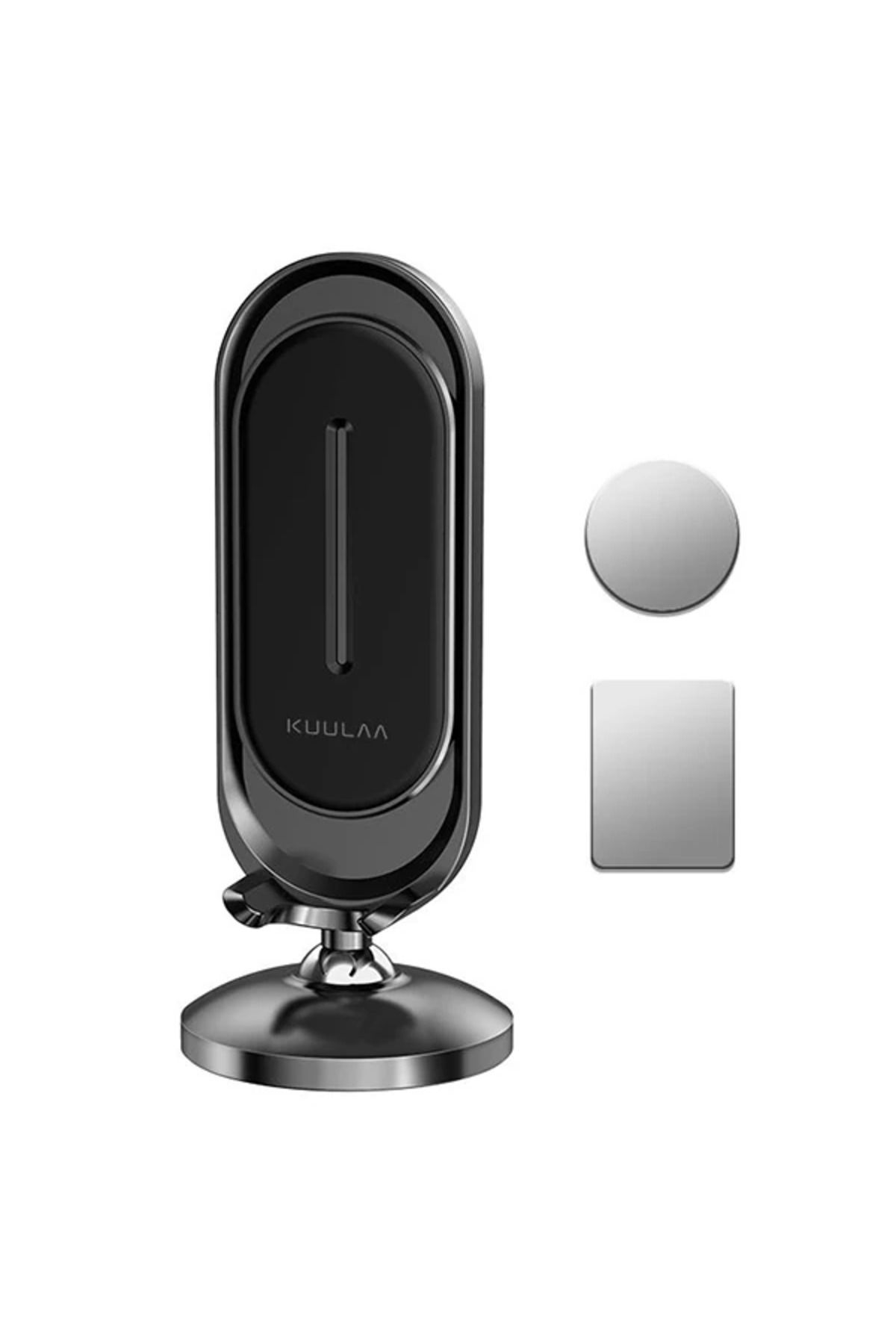 Lokal Marketing KUULAA Universal Mıknatıslı Standlı Cep Telefon Araç Tutucu Aluminum-(5775) - LKM5266-2389