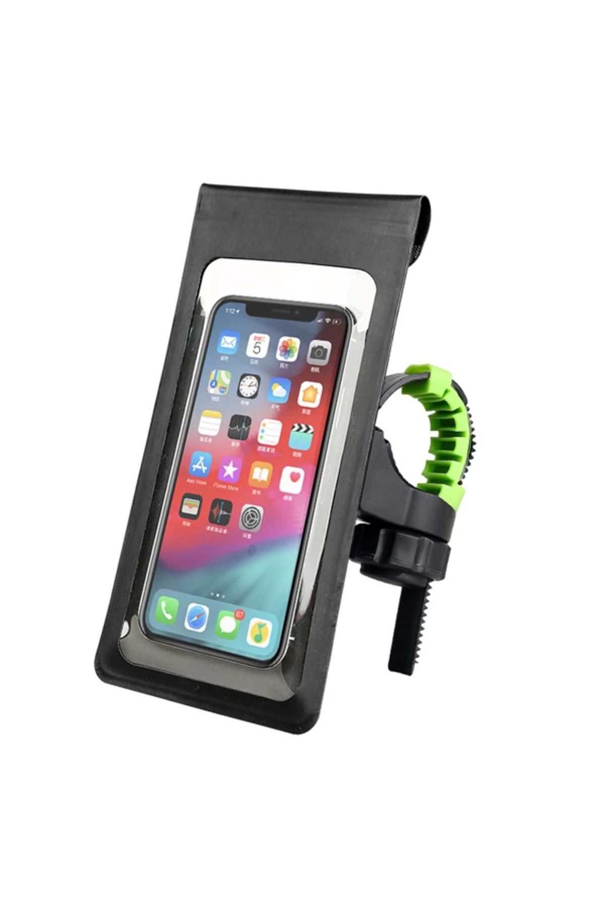 mycarmella ALLY F1-C Su Geçirmez Bisiklet Gidon Telefon Tutucu-(5775) - VHT7778-3911