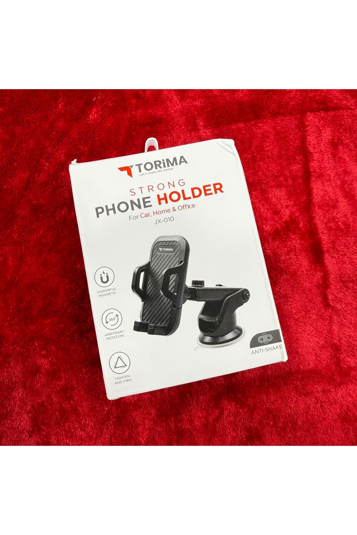 Korkmaz Oto Market & Aksesuar A Kalite Torpido Üstü Telefon Tutacağı Güçlü Yapışkanlı