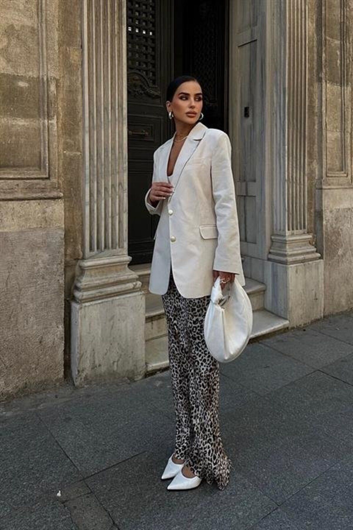 ETİLER COLLECTION Agnes Blazer Keten Ceket 6105