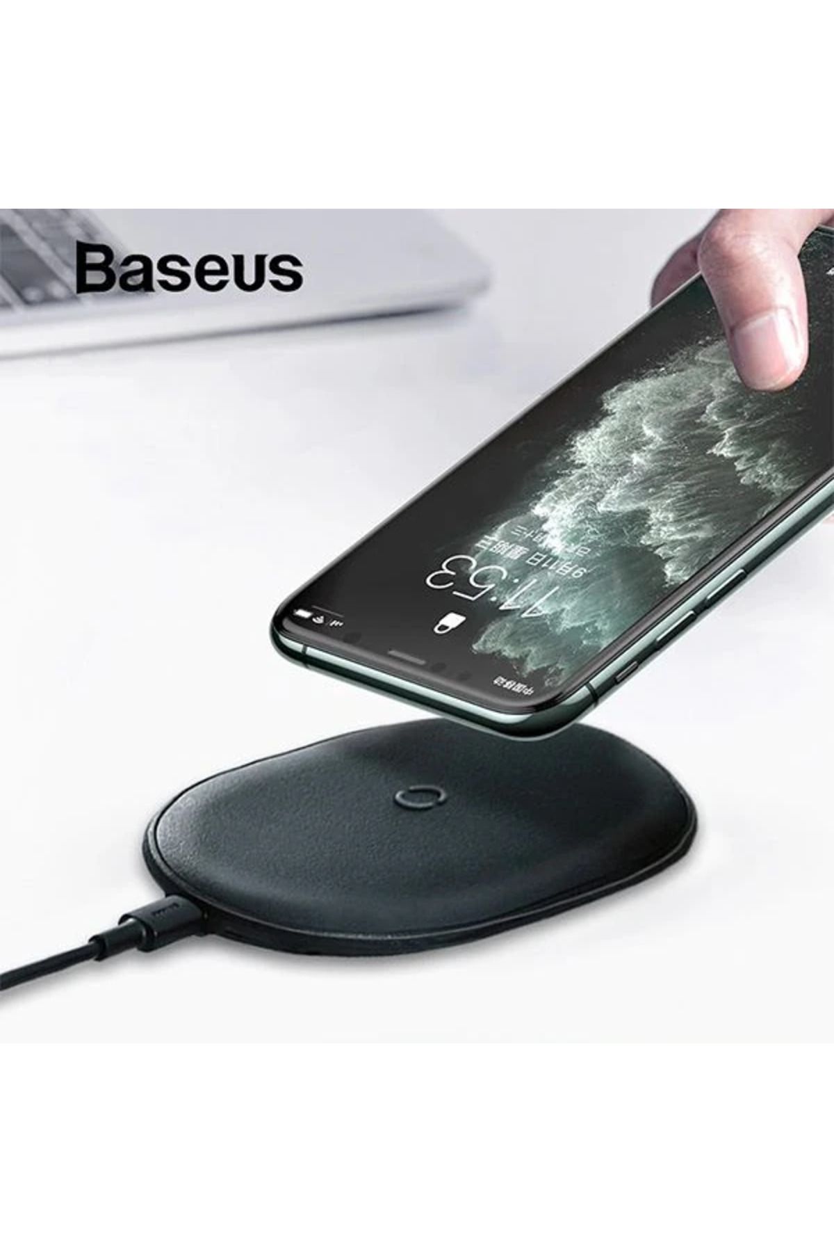 mudikonsept Cobble 15W wireless Kablosuz Şarj Cihazı İPhone 12-11XS MAX XR 8-(5775) - MDE7314-3735