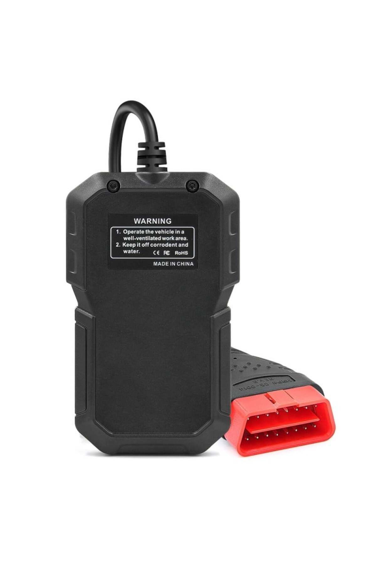 KONNWEİ-OBD2 Diagnosis KONNWEI KW590, Black, Error Display and Description, Resets, Live Data, ELM 327 OBDII 2