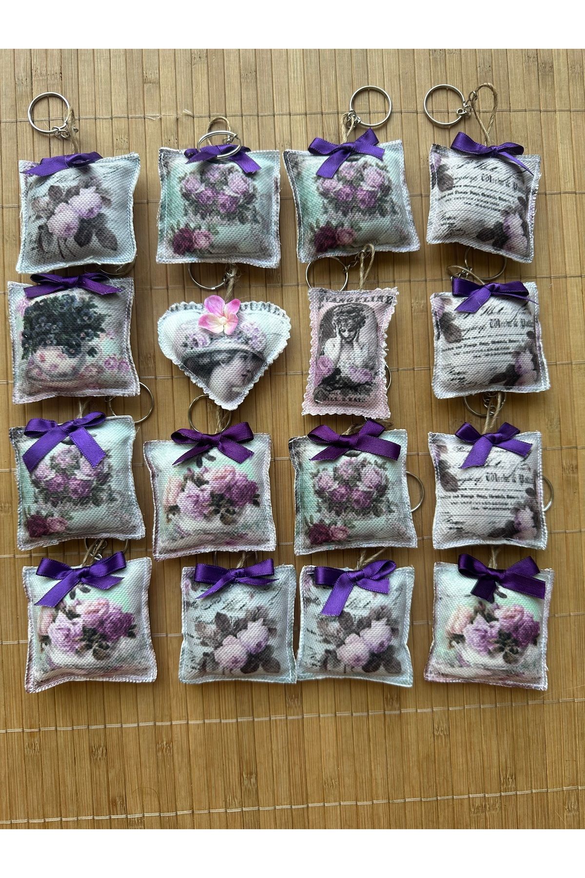 florealFlowers HEDİYELIK LAVANTA ANAHTARLIK