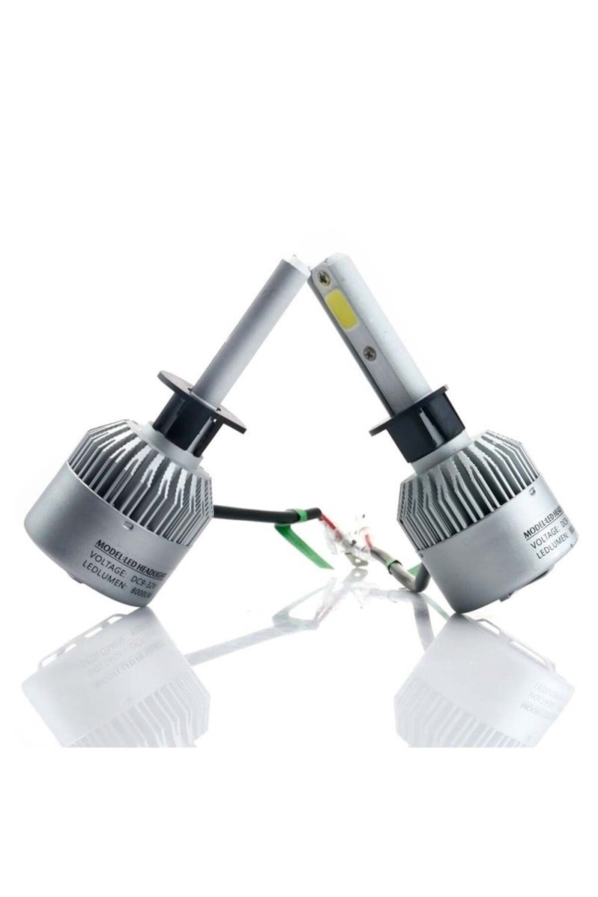 TECHSTAR-Set of 2 Techstar® S2 Auto LEDs, H1, 36w, 4000 Lumens, 6500K, AUTO, 12-24 Volts, COB, Canbus 5