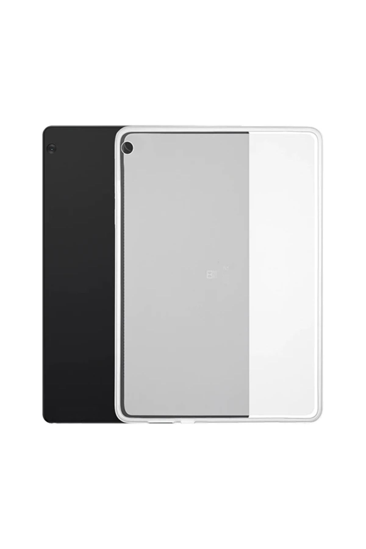 Uyguna Kapında TAB M10-P10 10.1 Ultra Koruma Şeffaf Silikon Kılıf-(5775) - SVU7470-5841