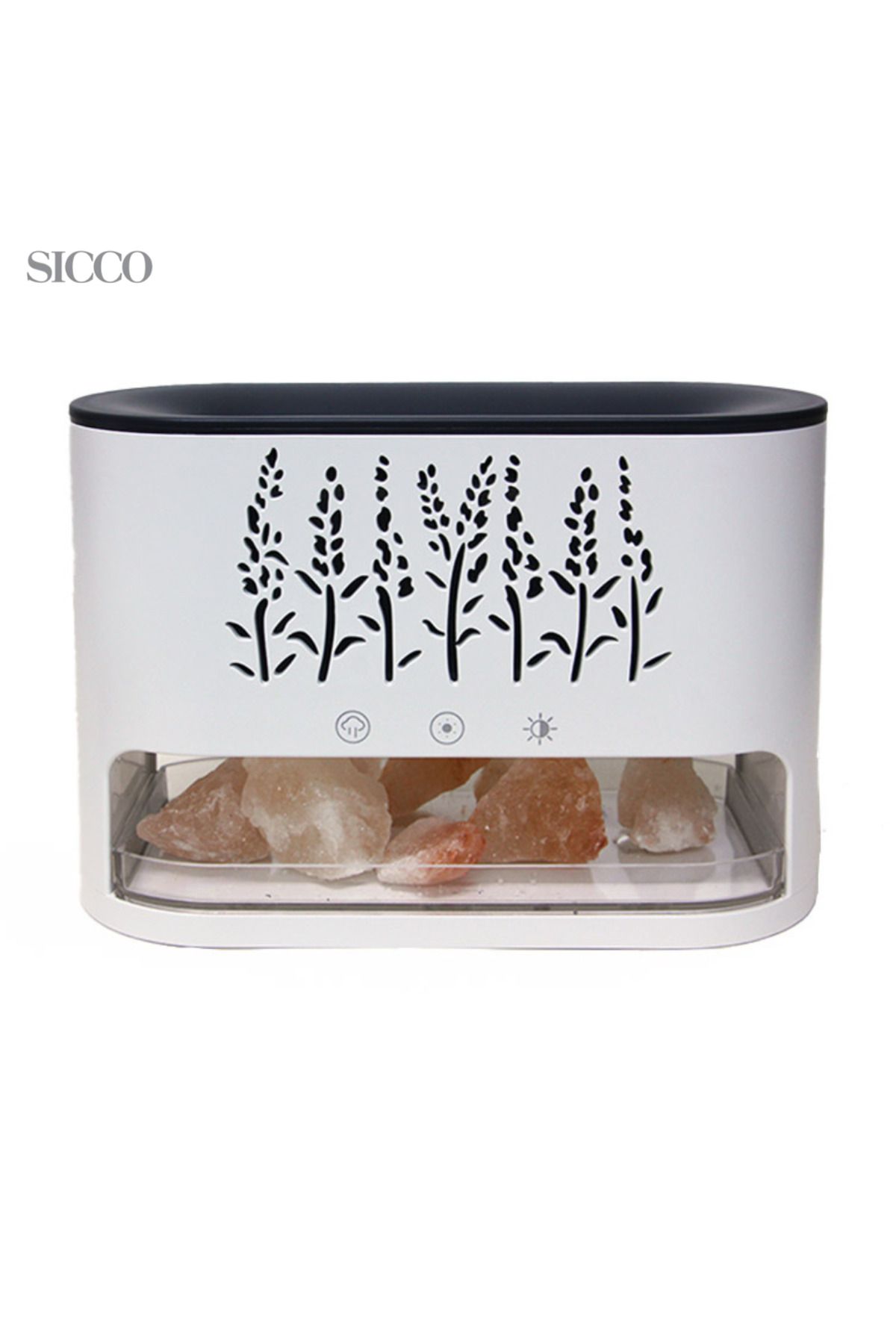 SİCCO Sicco - USB'li Dekoratif Aroma Difüzör ve Hava Nemlendirici - Masaüstü Mini Boy (250 ml)