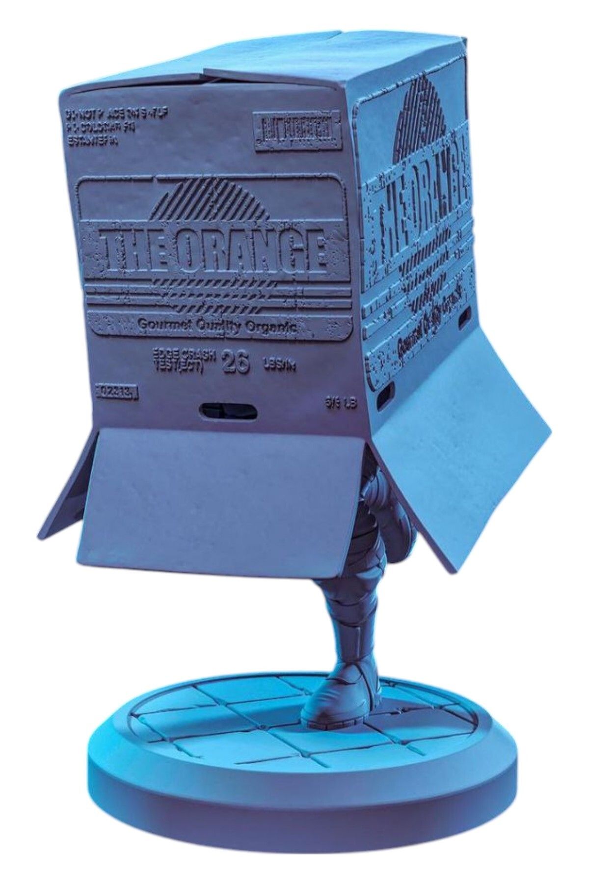 Miyazaki Premium Cardboard Box Büstü | Metal Gear Koleksiyonu