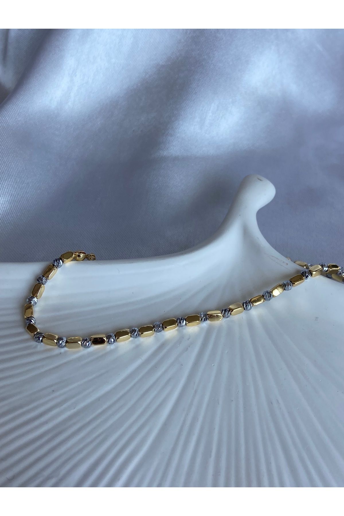 LEMARİZ COLLECTİON Gold Taşlı Bileklik