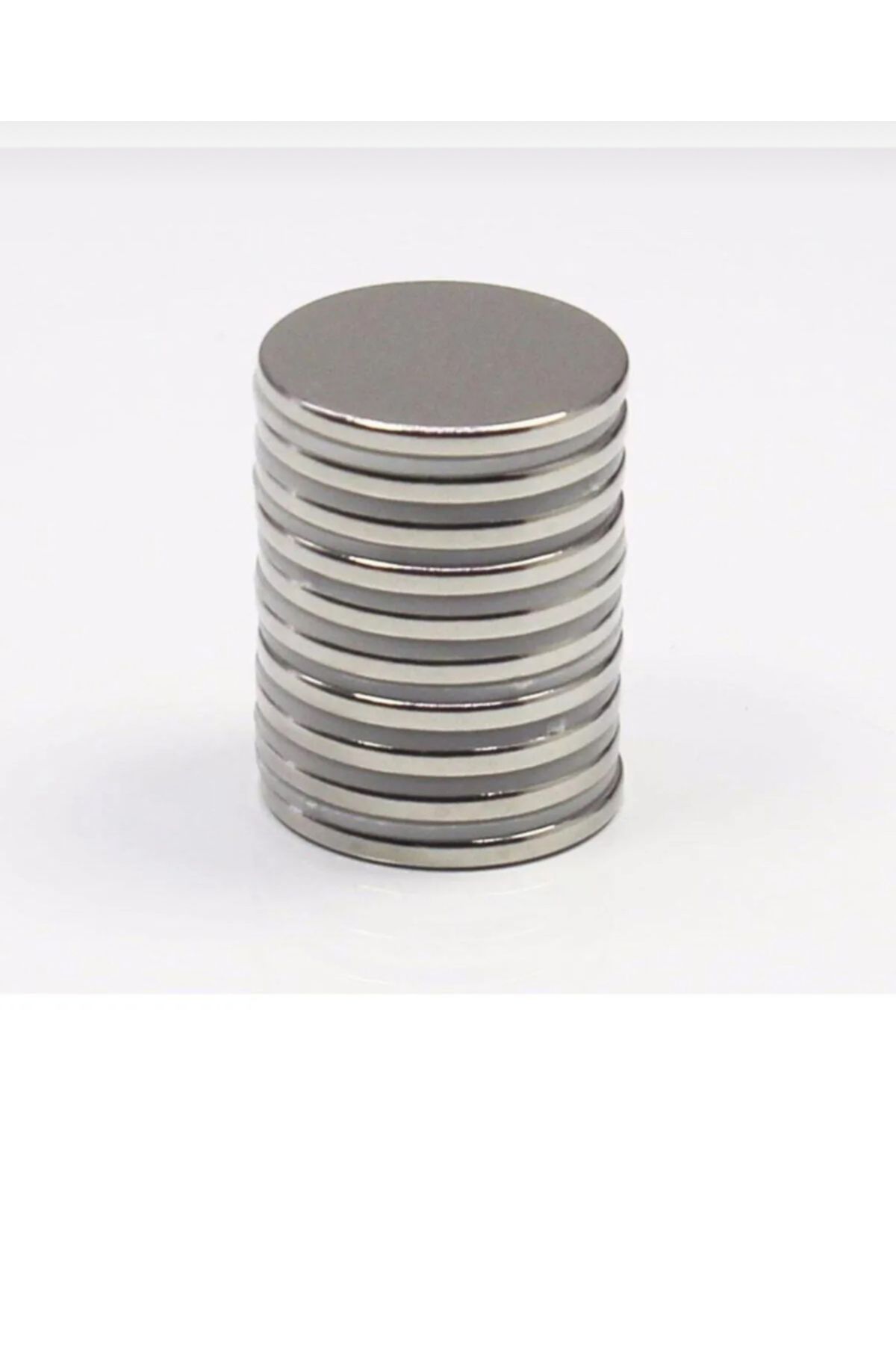 AYMAGNET 10 Adet - 20mm X 2mm Yuvarlak Güçlü Neodyum Mıknatıs