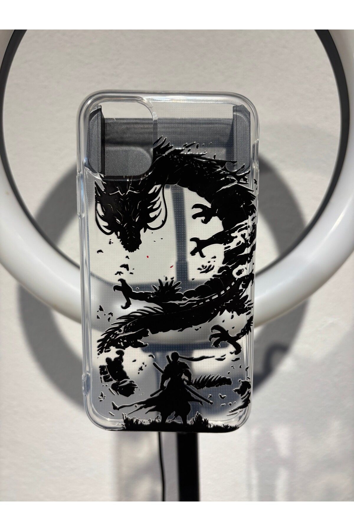 EXS Aksesuar iphone11proMax şeffaf Kadife Laglı Uv baskılı Lansman Silikon Kılıf Kapak