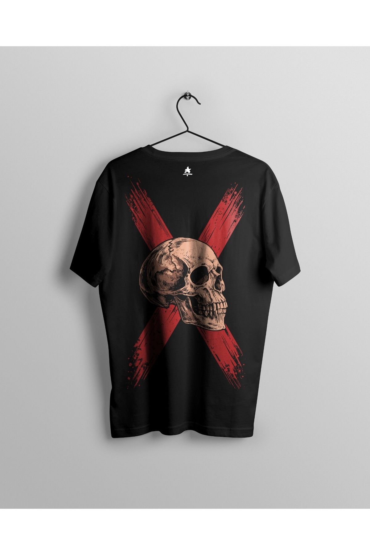 Ct Erkek Oversize Baskılı T-Shirt -Death Zone