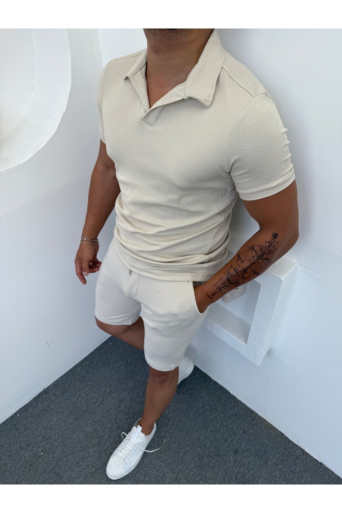 Torias Man POLO YAKA ŞORTLU TAKIM