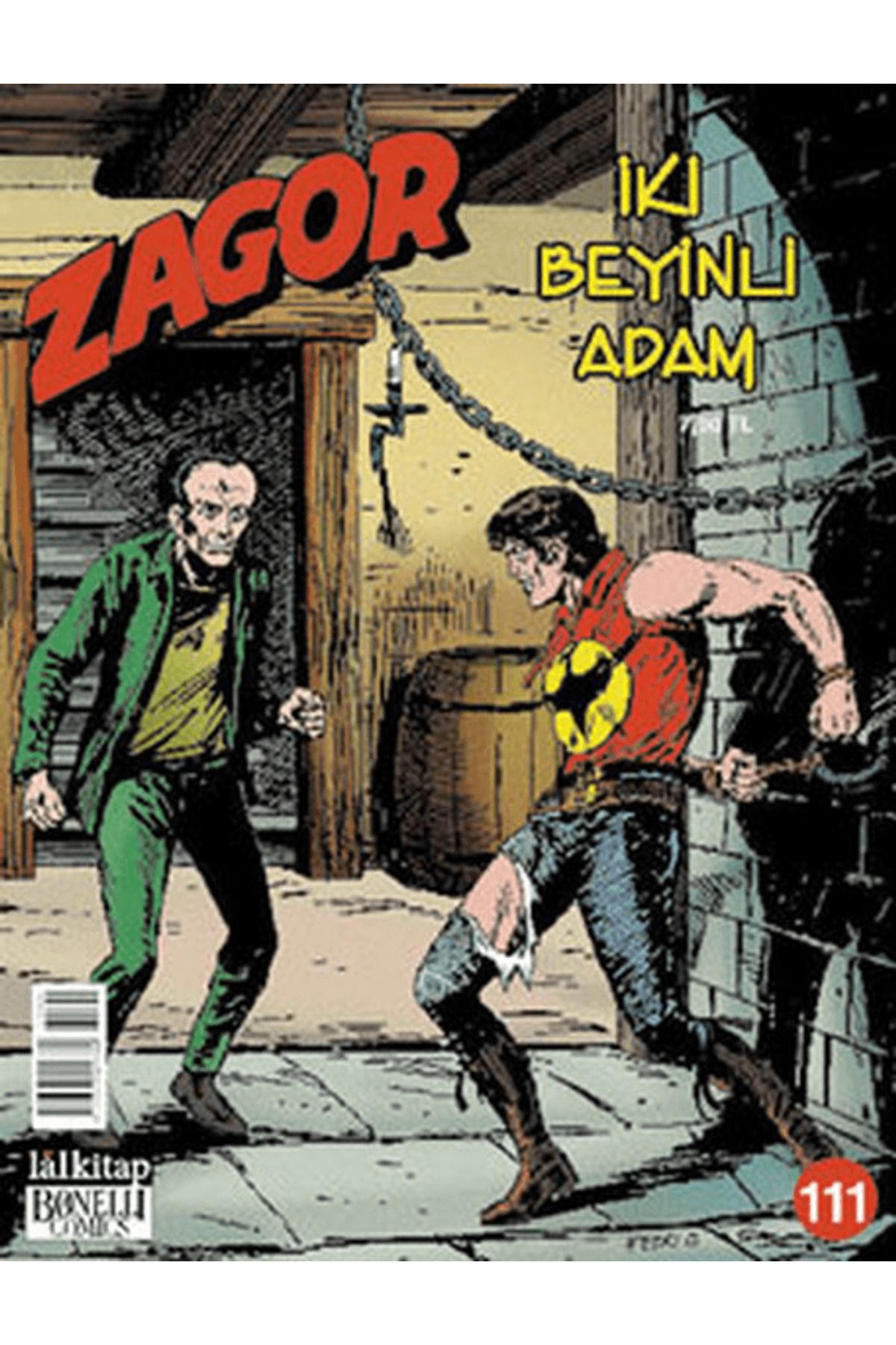 Lal Kitap Yeni Zagor Sayı: 111 İki Beyinli Adam