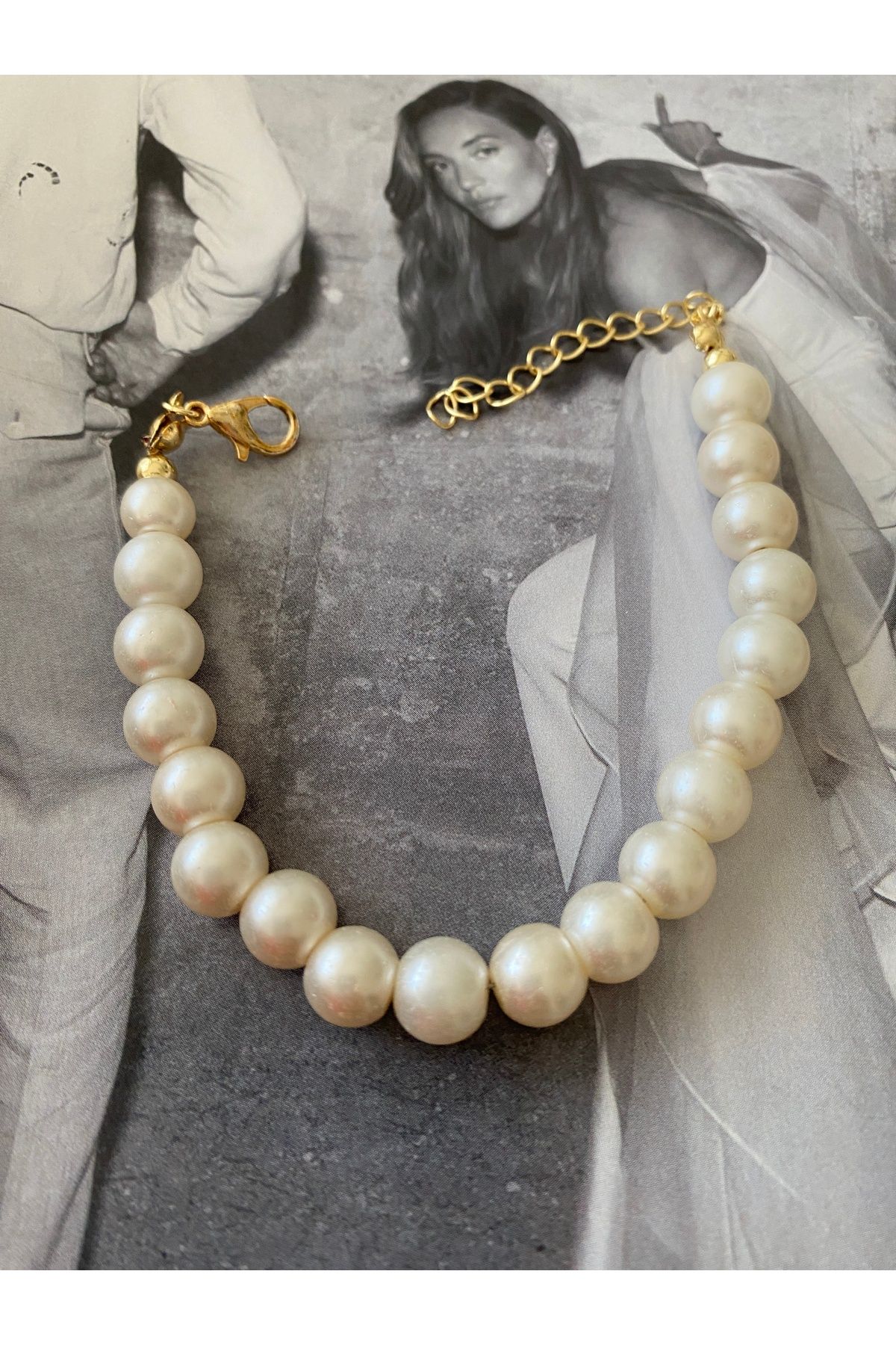 Pinery Jewels İncili Kadın Bileklik – Modern ve Şık Tasarım