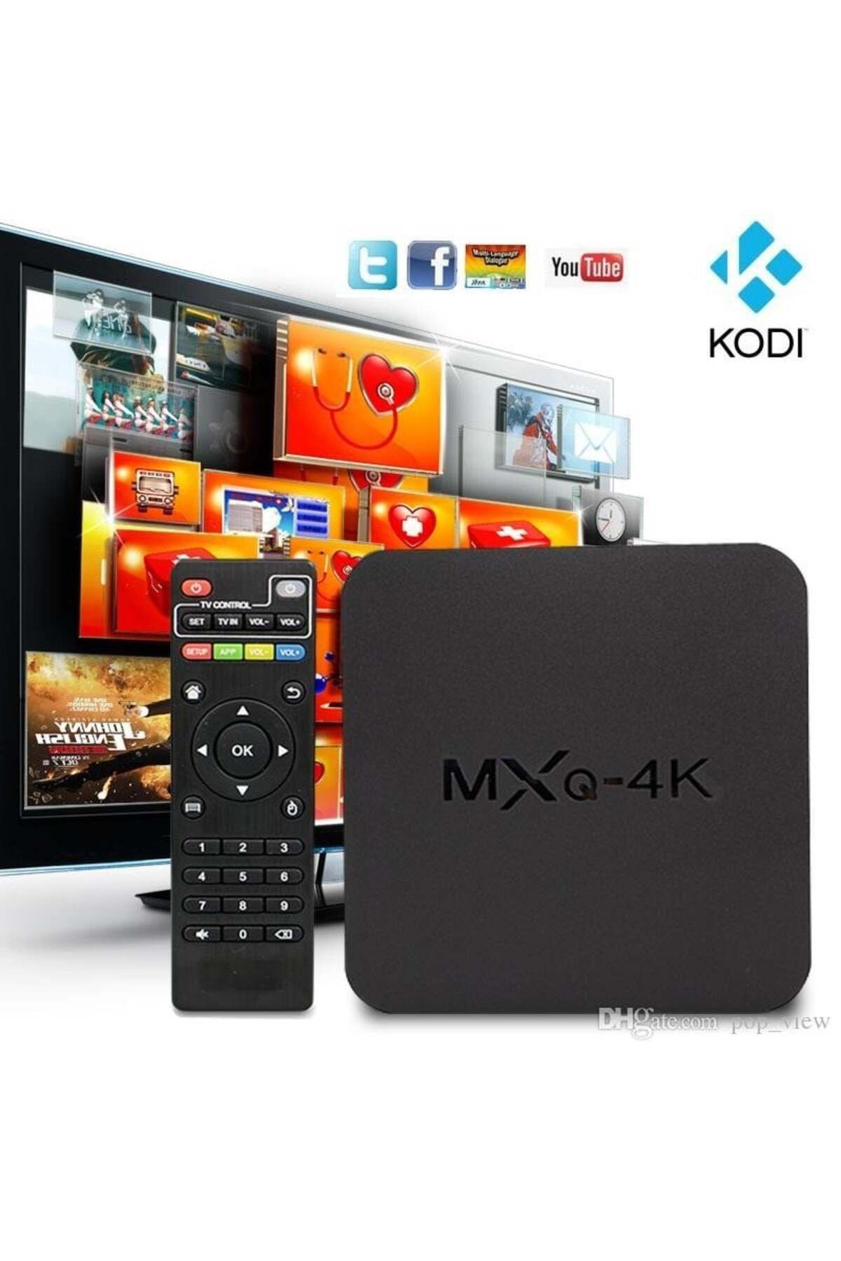 TECHSTAR-Mini PC Android Media Player MXQ UltraHD 4K Quad Core Android 10