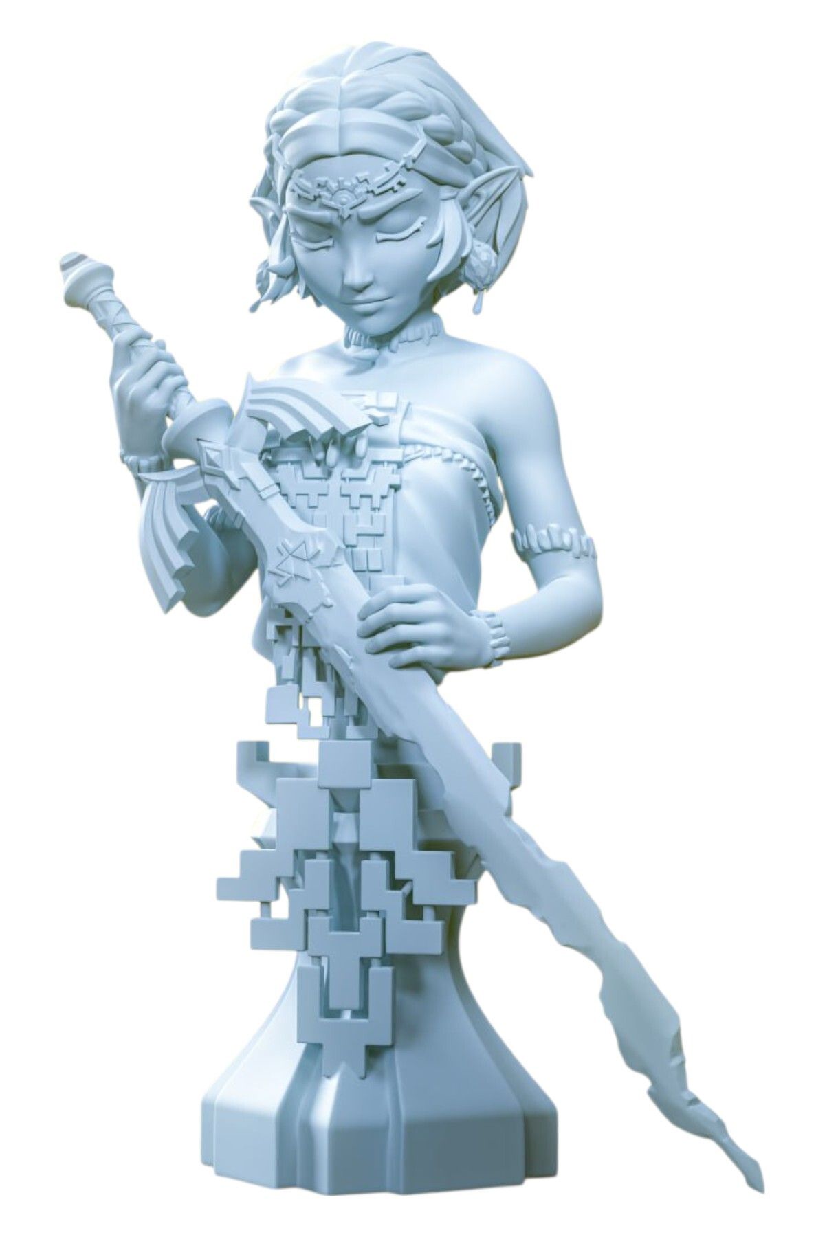 Miyazaki Premium Princess Zelda Büstü | The Legend of Zelda Koleksiyonu