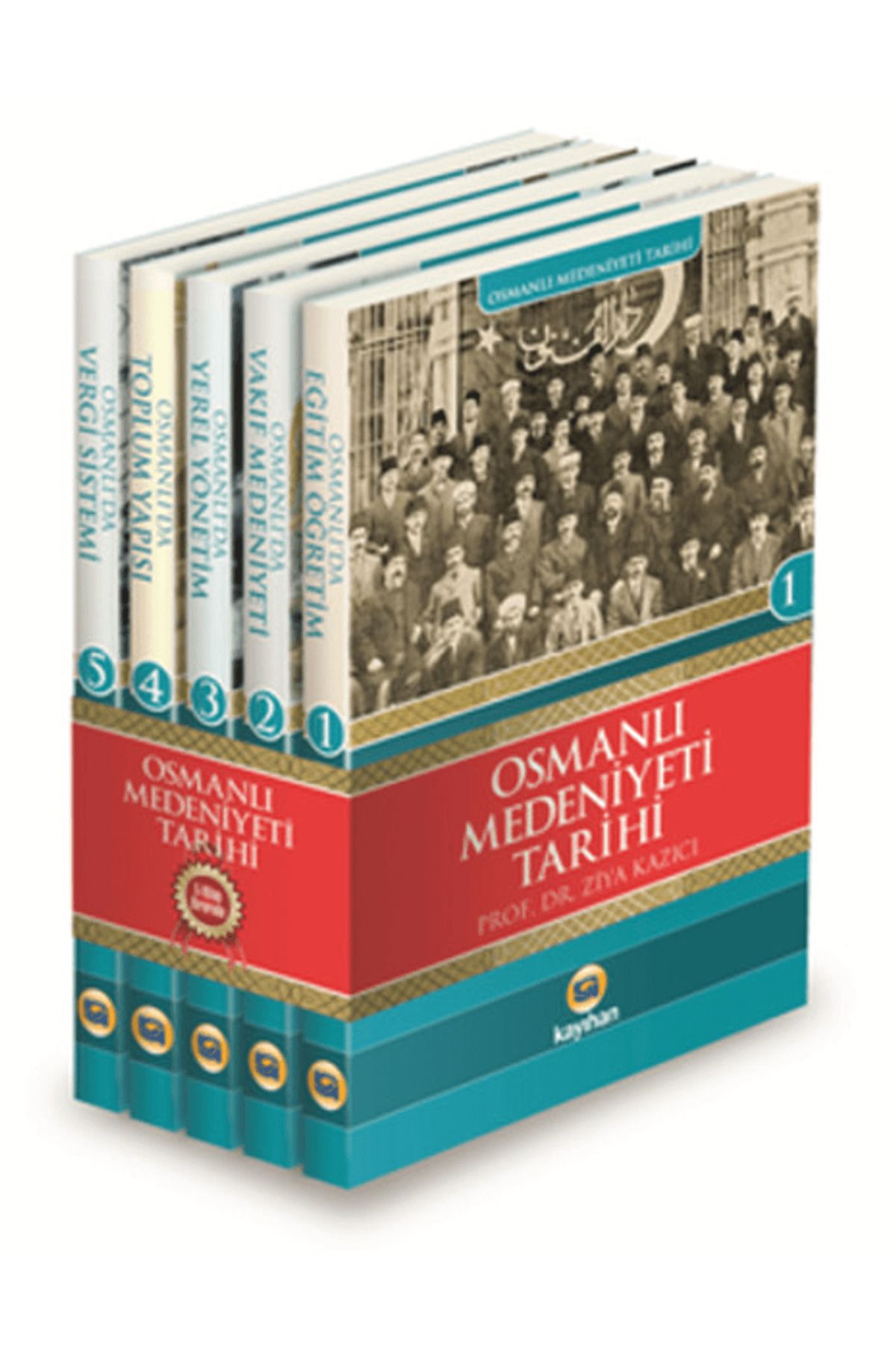 Kayıhan Yayınları Osmanlı Medeniyeti Tarihi Seti (5 Kitap Takım)