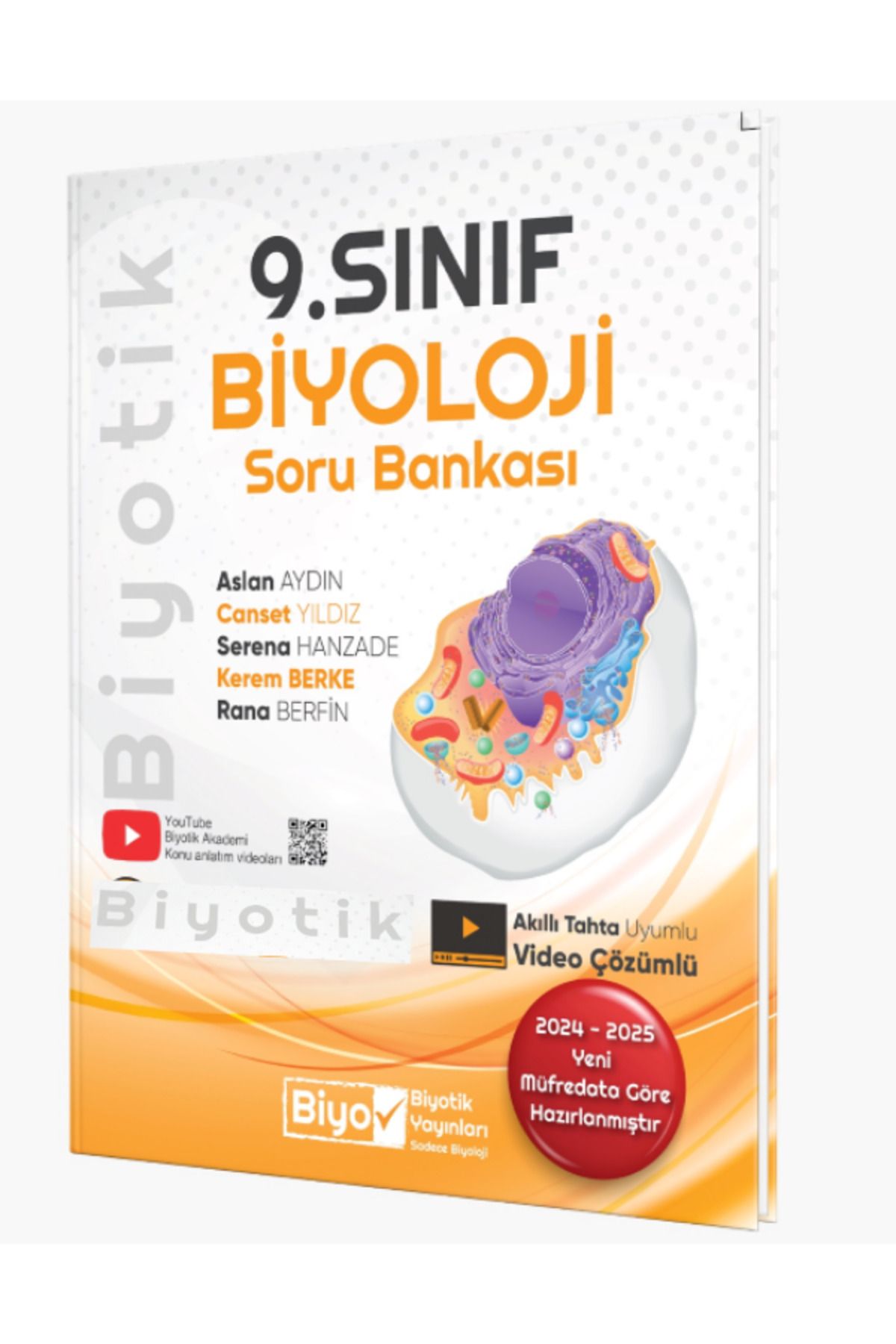 Biyotik Yayınları Biyotik 9. Sınıf Biyoloji Soru Bankası Video Çözümleri