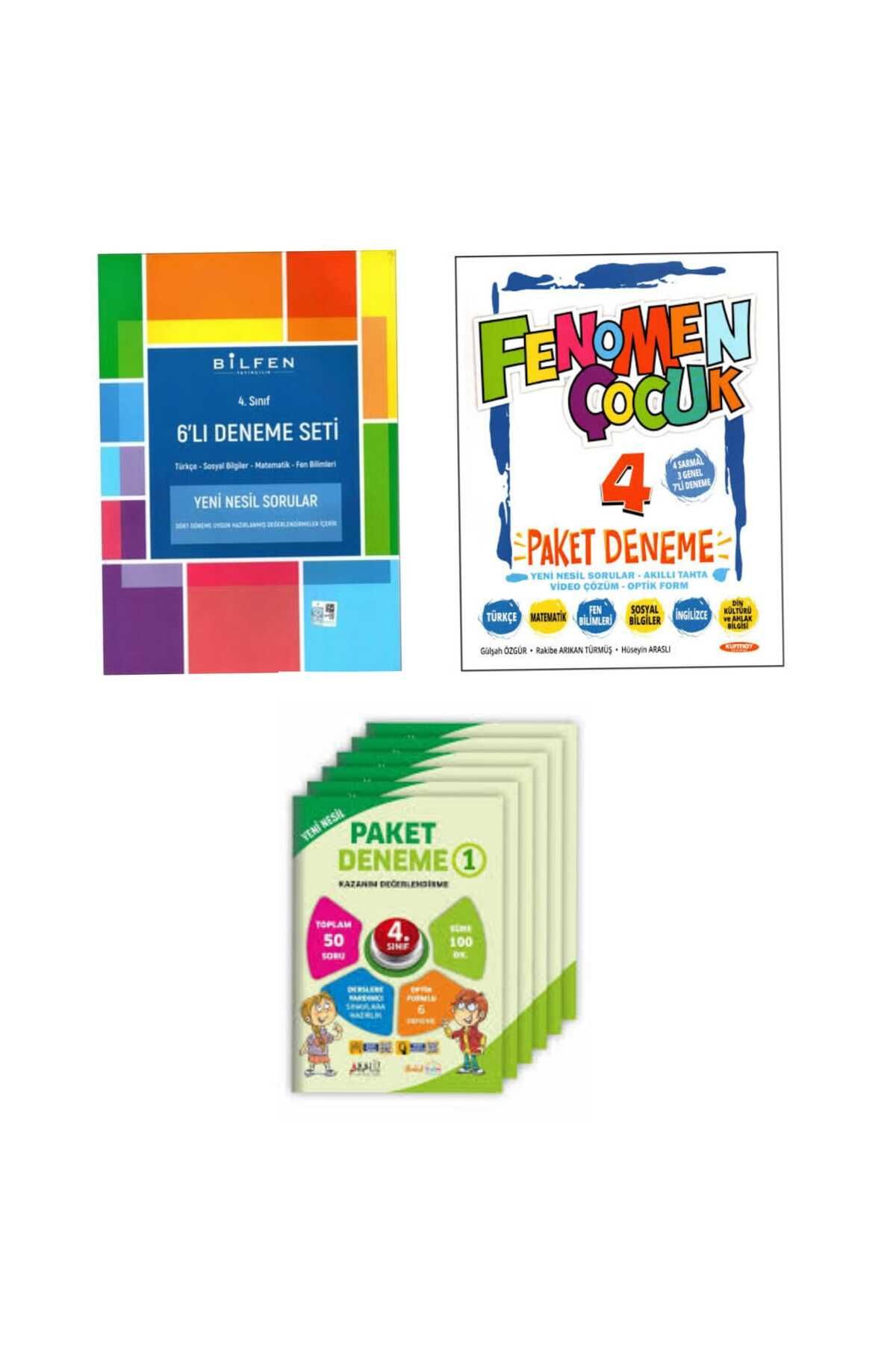 Bilfen Yayıncılık 4. Sınıf Bilfen Deneme Fenomen Deneme Analiz Deneme 3 Paket Deneme