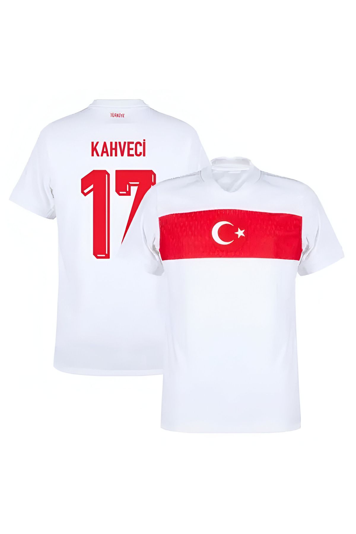 Lion Spor İrfan Can Kahveci 17 Numarası İle Yeni Türkiye Milli Takım Beyaz Futbol Forması