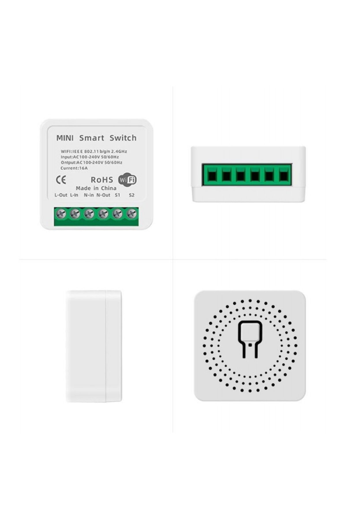 TECHSTAR-® Mini Comutator/Releu Inteligent, Protocol ZigBee 3.0, Tuya, Casă Inteligentă, Automatizare 8