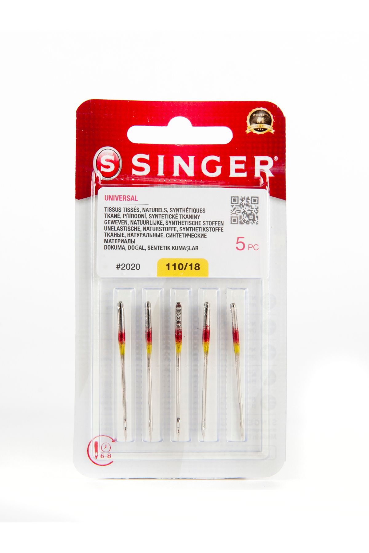 SİNGER Standart Makine İğnesi 2020 110/18 Numara