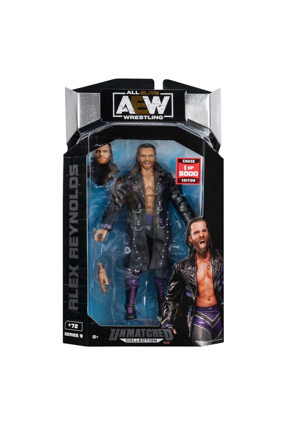 NECO TOYS-Jazwares Aew Characters Model Action Figures S9 Alex Reynolds 72 5