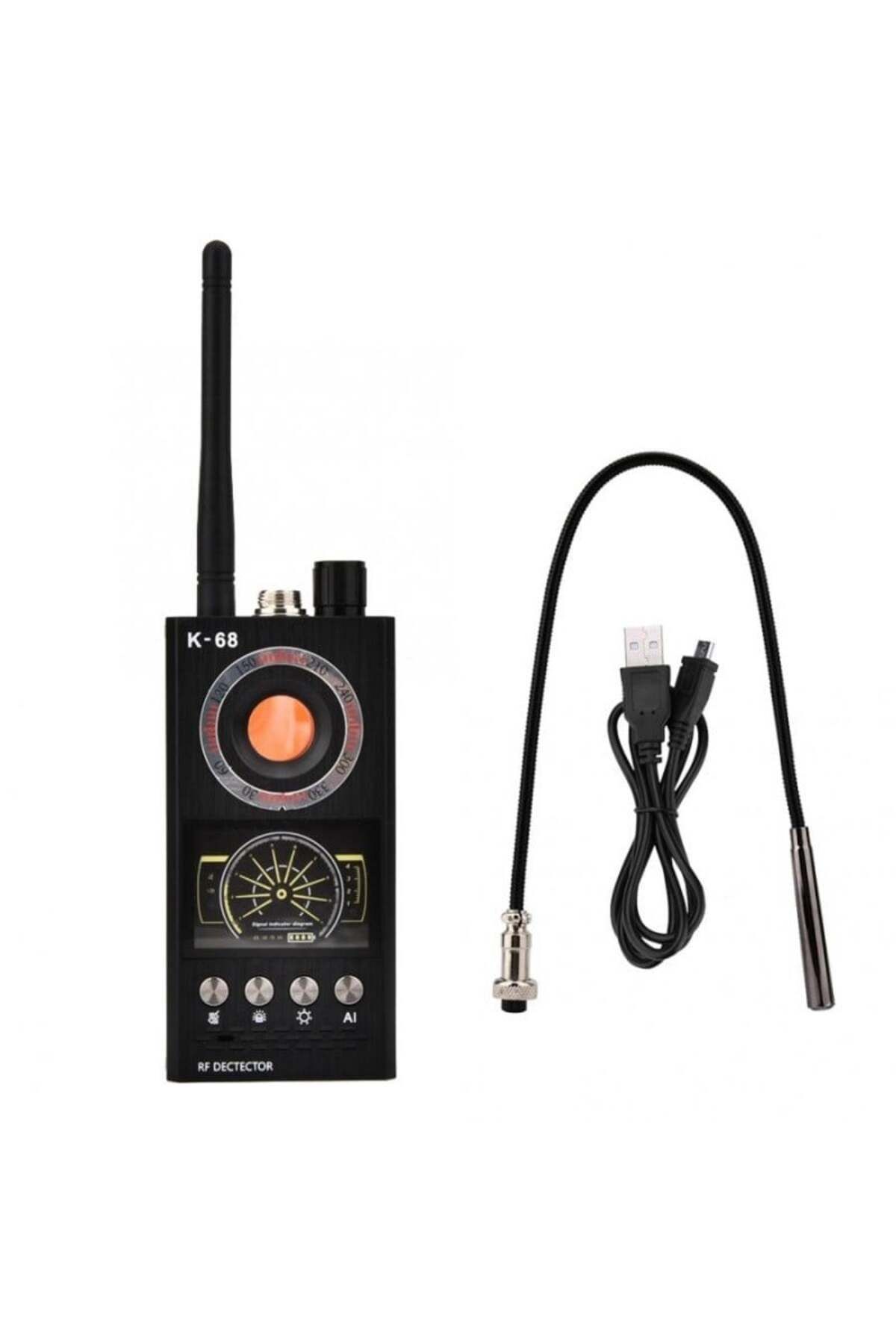 TECHSTAR-® K68 Spy Device Detector, Professional, Detects Cameras, Gsm Devices, Microphones, Gps Loca 4