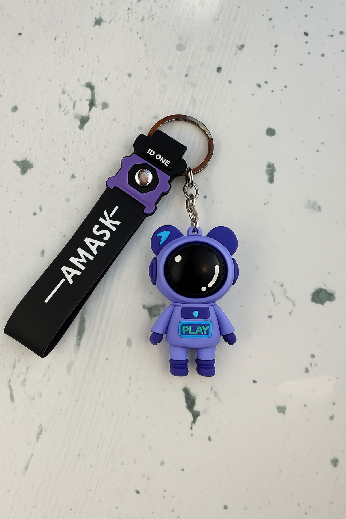 TAYEM Astronot Anahtarlık, Silikonlu 3d Anahtarlık Ve Çanta Süsü, Aksesuarı