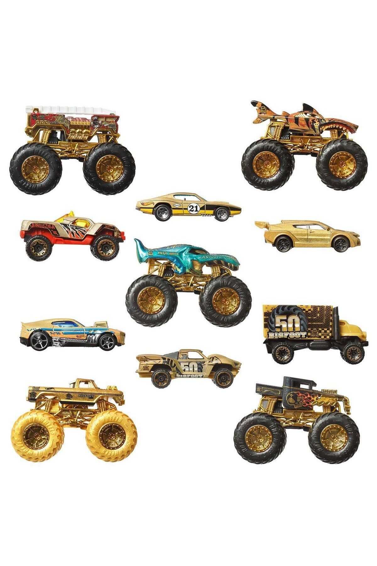estevia Jdw07 Monster Trucks Bigfoot Trophy Şampiyonları Araba Ve Kamyon Çokl Yeni!!!