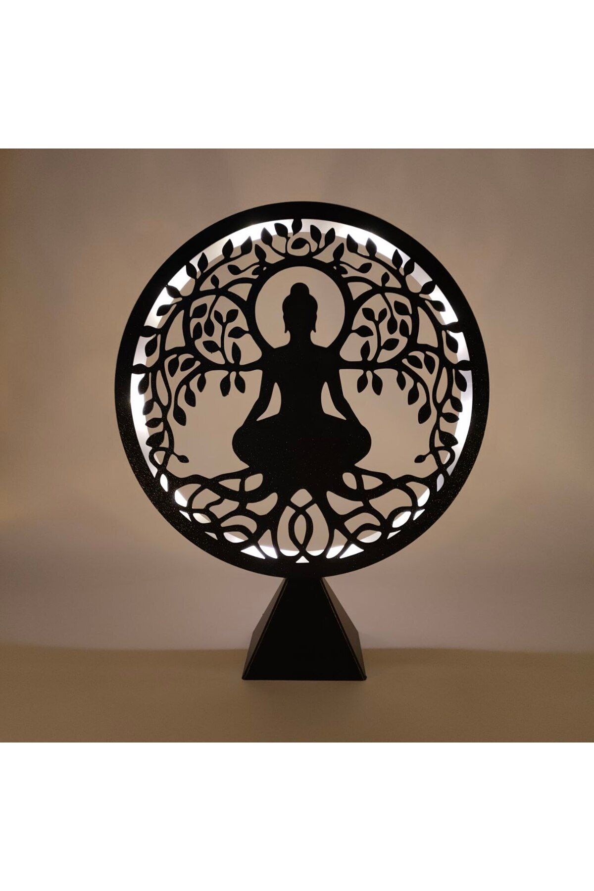 Vaiflagy Store Desenli Led Işıklı Modern Dekoratif Aydınlatma Çember Ring Gece Lambası