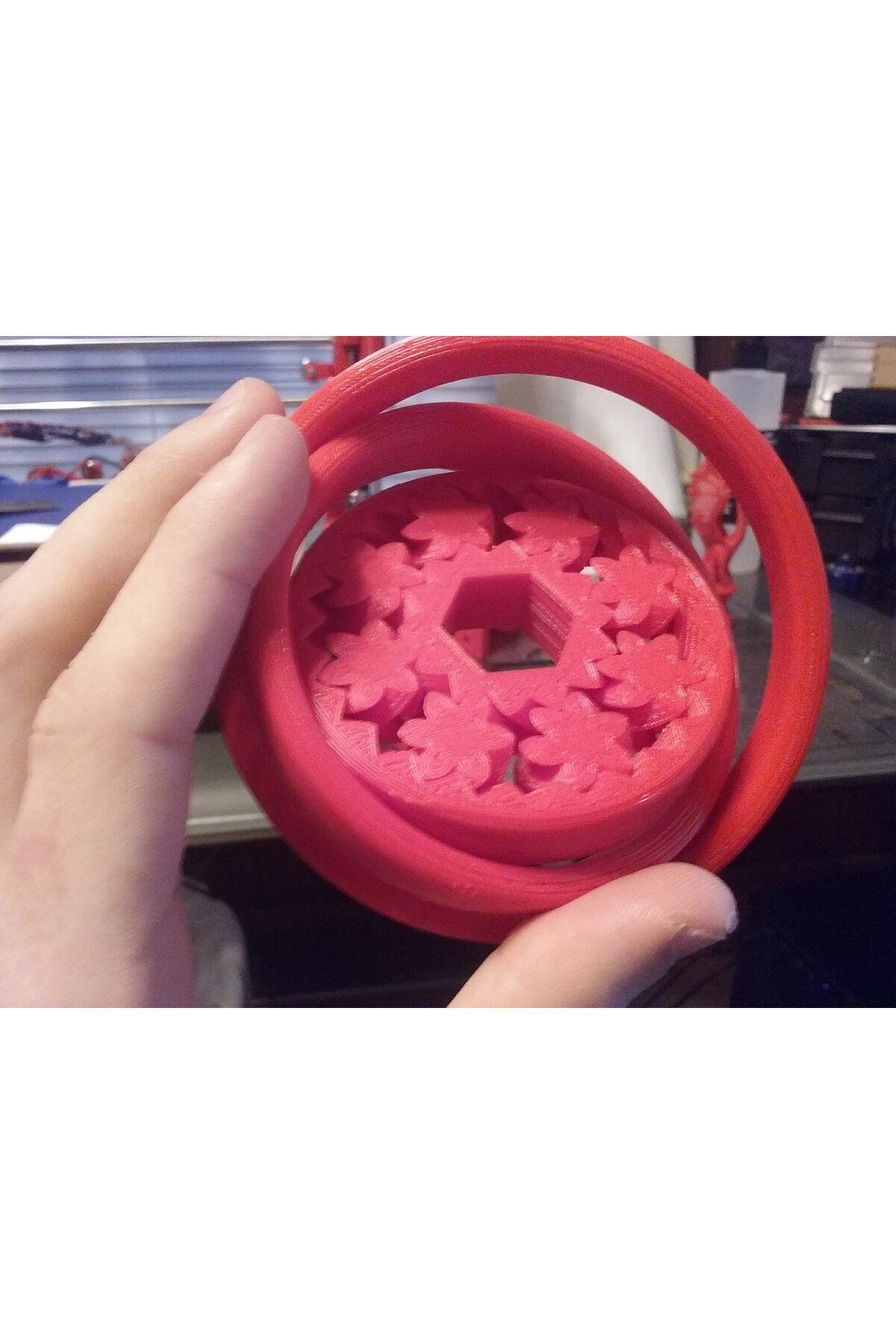 Vision Craft Planet Gear Center ile Üçüncü Fidget  Aksesuar Turuncu
