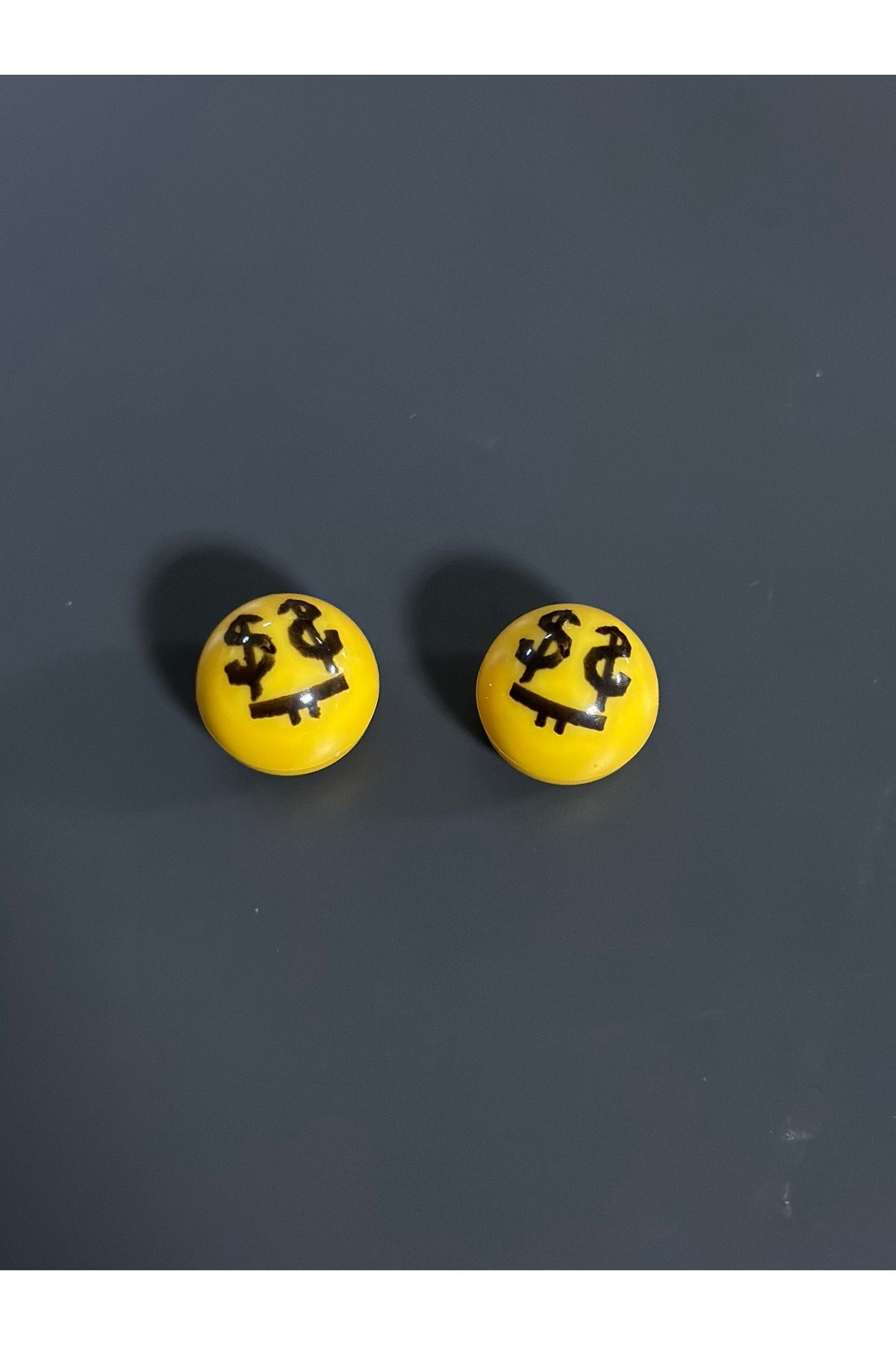 Palas Motor MOTOSİKLET SEVİMLİ EMOJİ SİBOP KAPAĞI 2 ADET ( 1 ÇİFT ÖN-ARKA İÇİN)