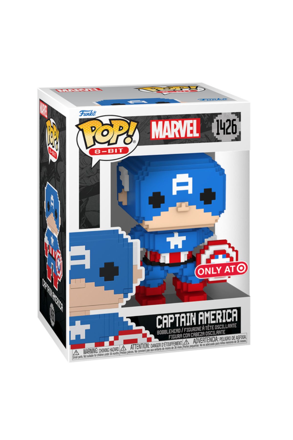 Funko POP! Marvel 8-Bit – Captain America No:1426