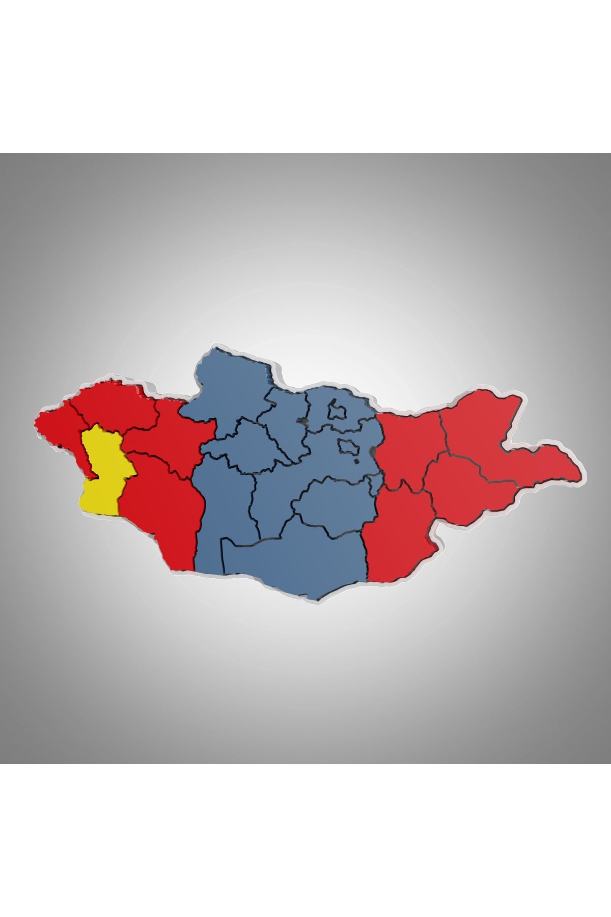 Vision Craft Moğolistan haritası bulmaca