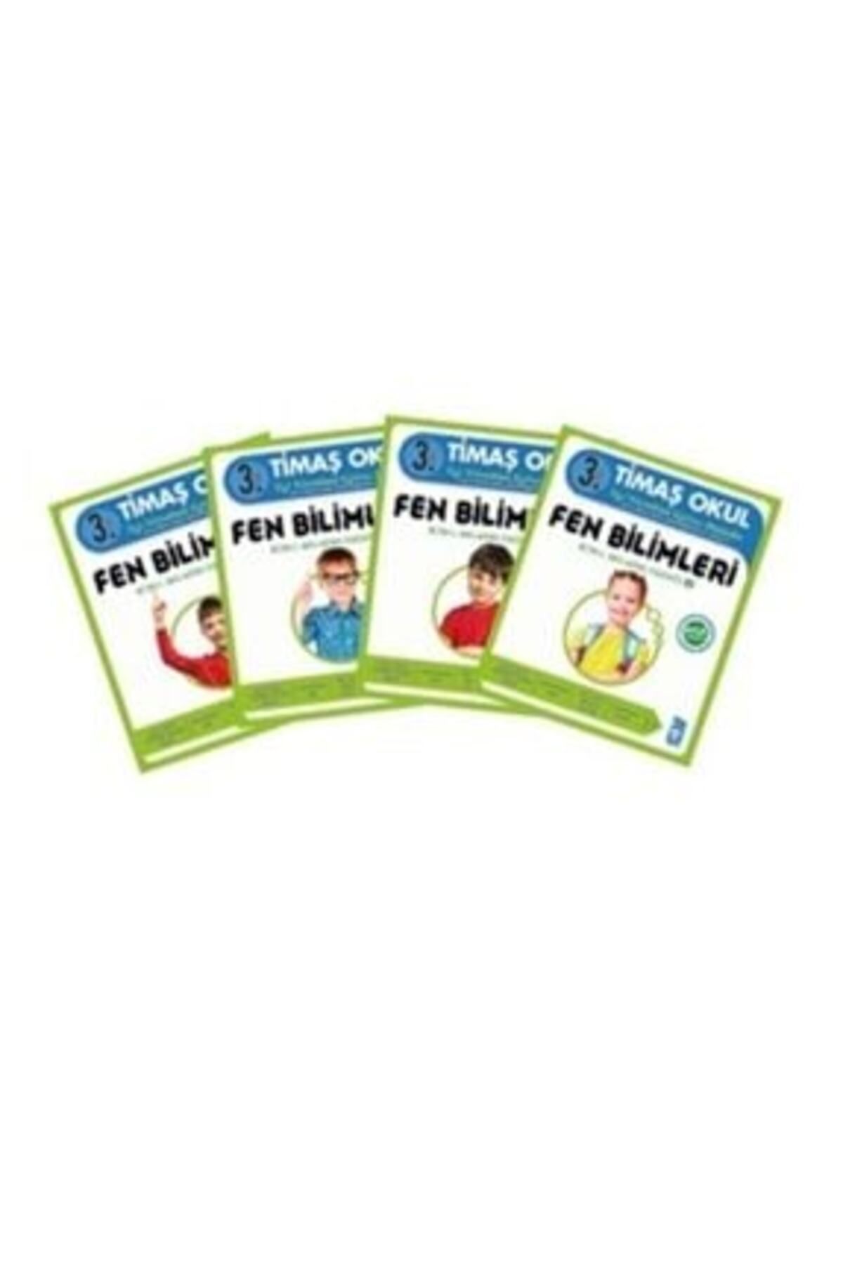 Timaş Yayınları 3. Sınıf Fen Bilimleri Konu Anlatımı (4 Kitap Fasikül) + Okuma Sticker'ları