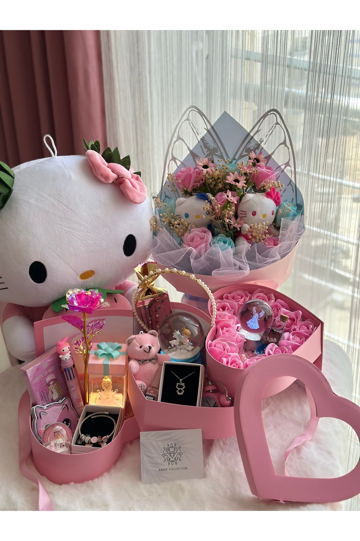 Ahsen Collection Hello kitty büyük set