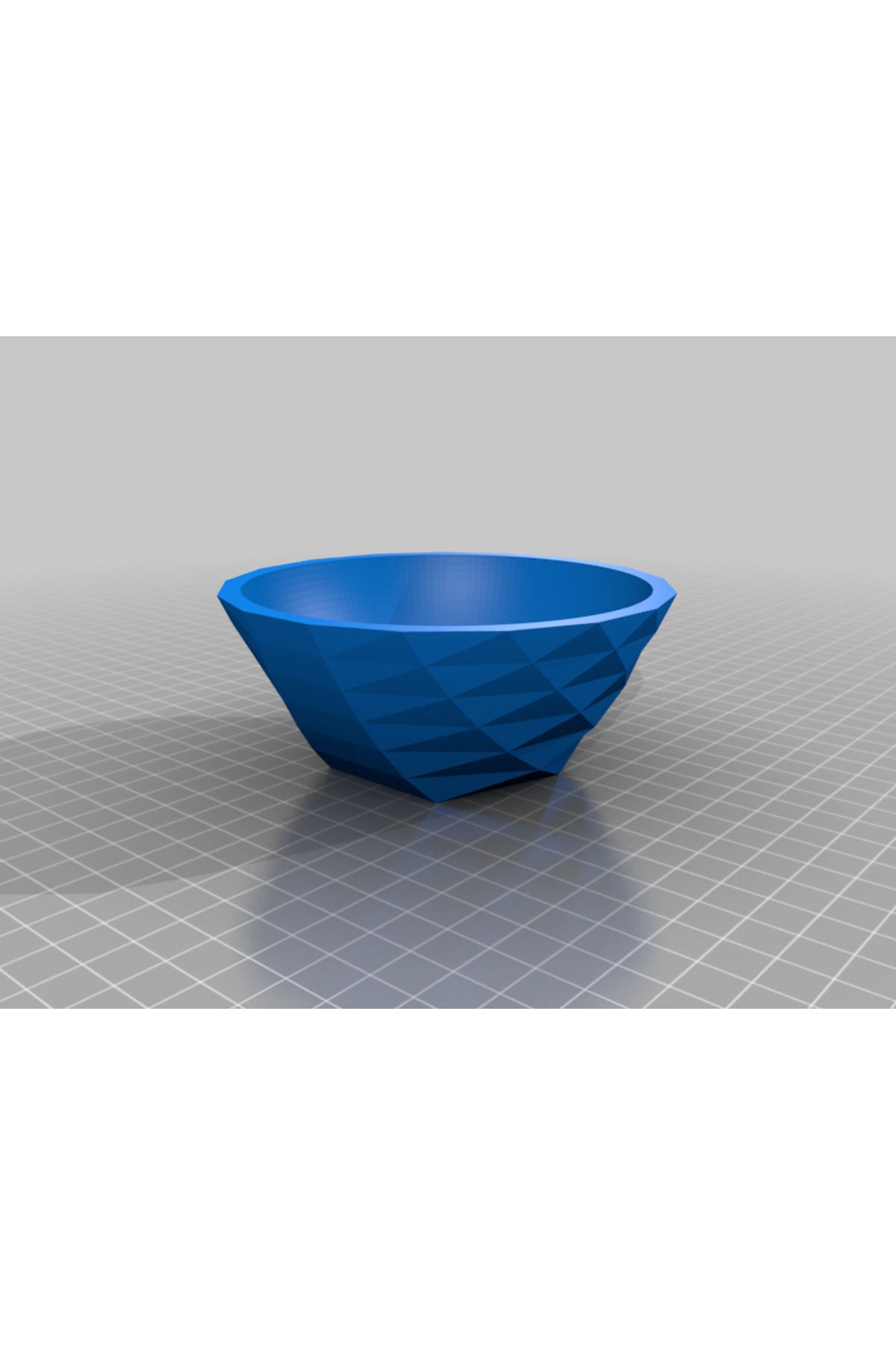 talaşoğlu Openscad'deki Polygon Serisinden Kase Parametriği