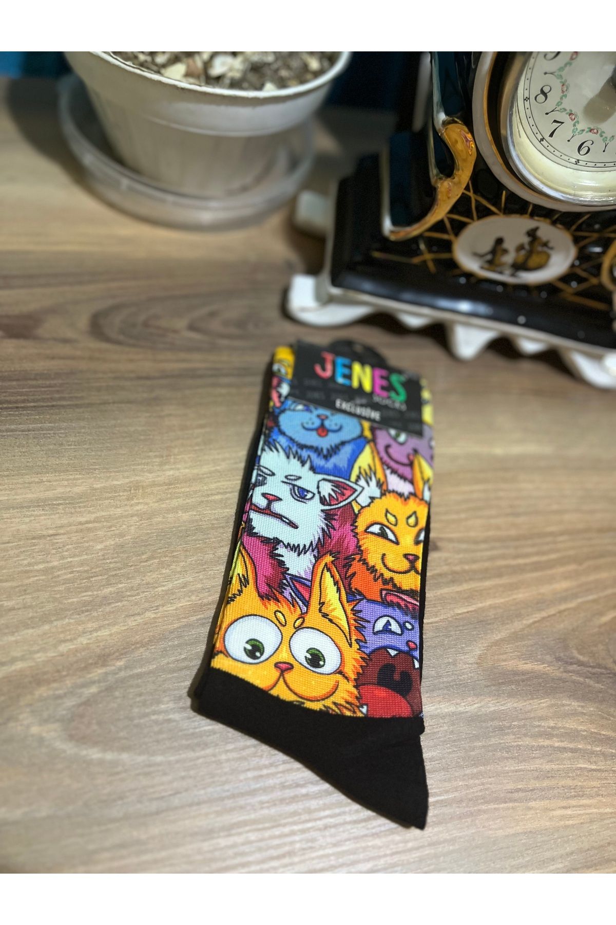 JENES Dijital Baskılı Çorap Uzun Soket Premium Unisex Çorap