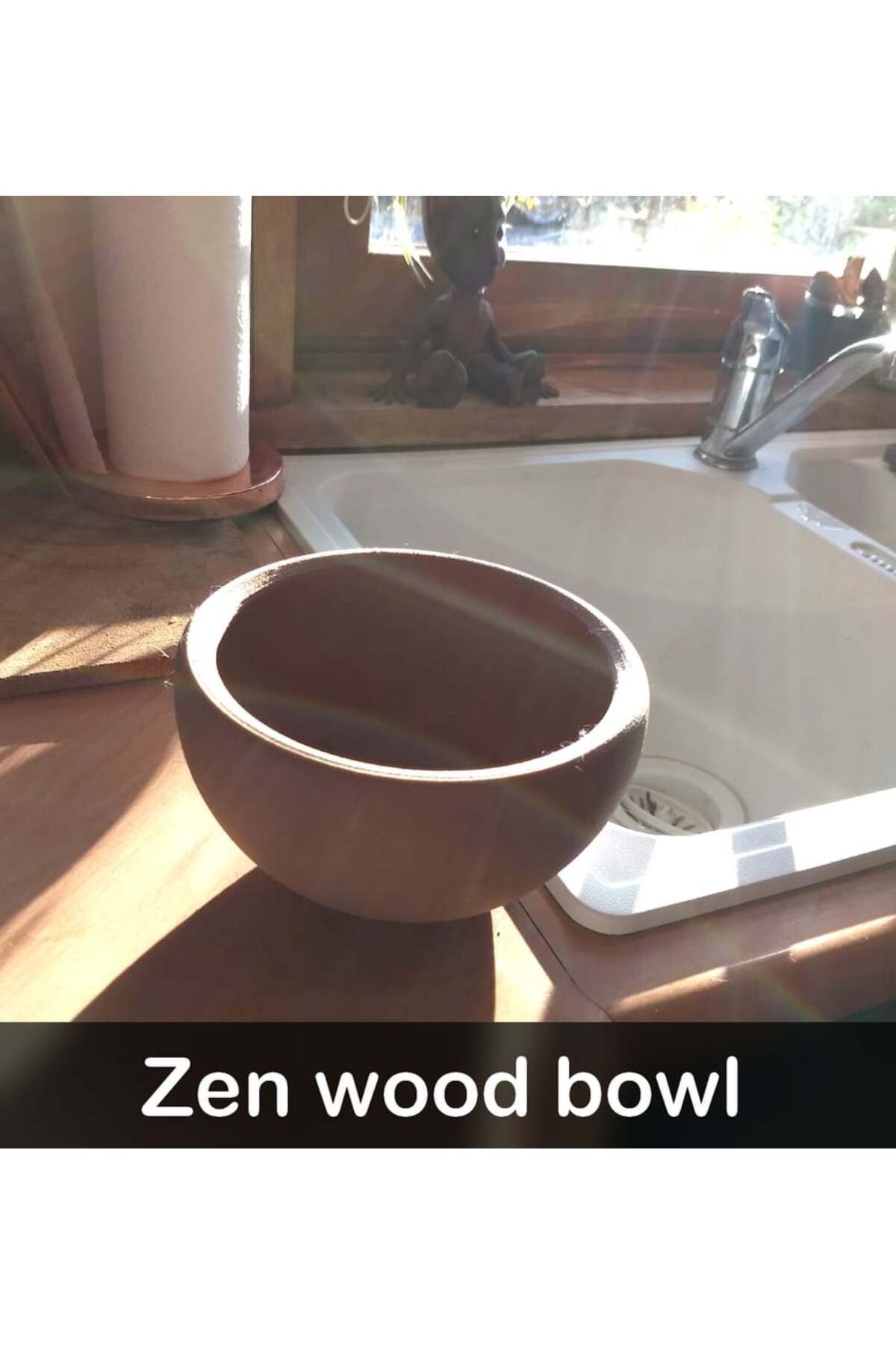 talaşoğlu Zen Vase - Ahşap Kase