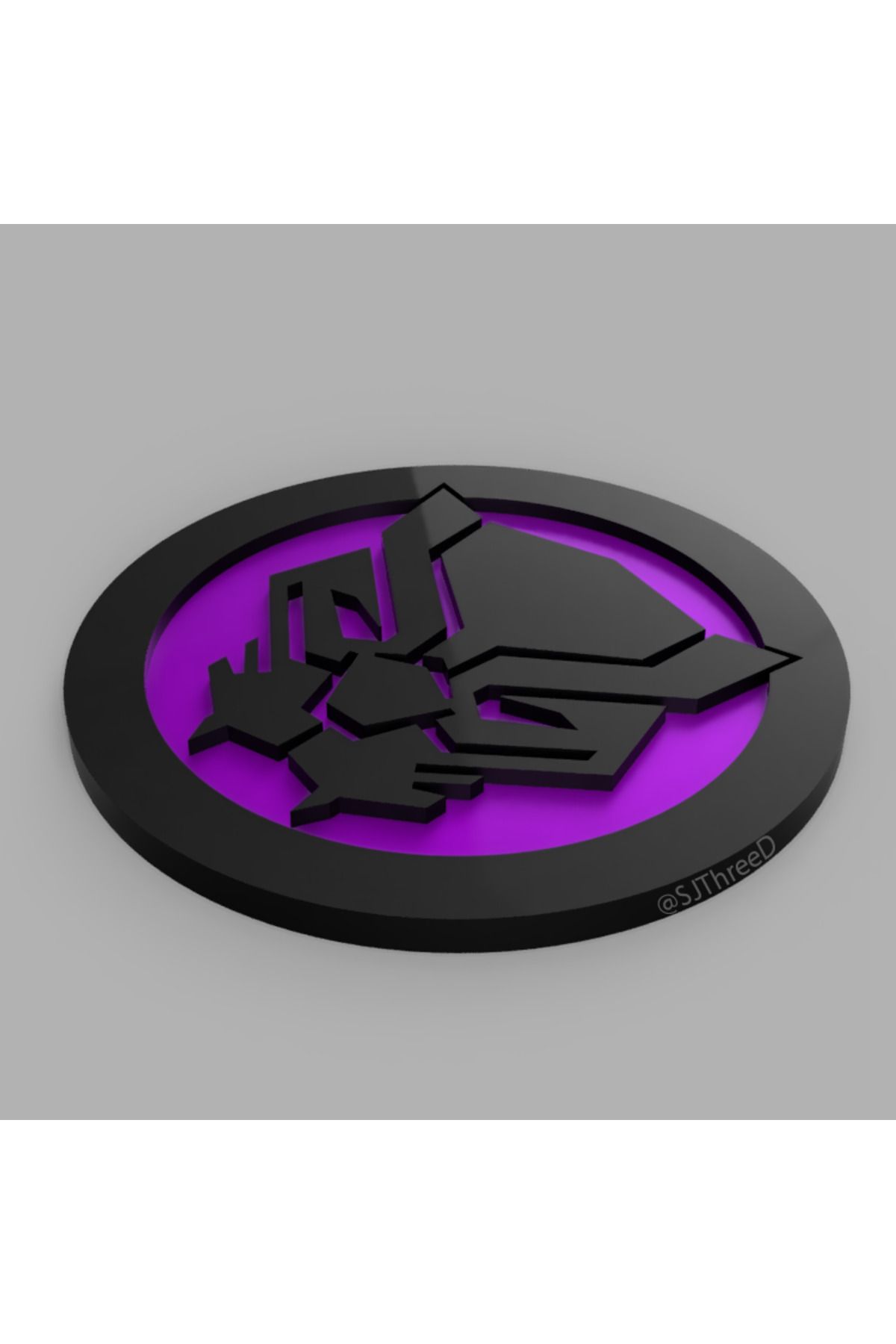 Vision Craft Kara Panter - Marvel Coasters (3 Adet)