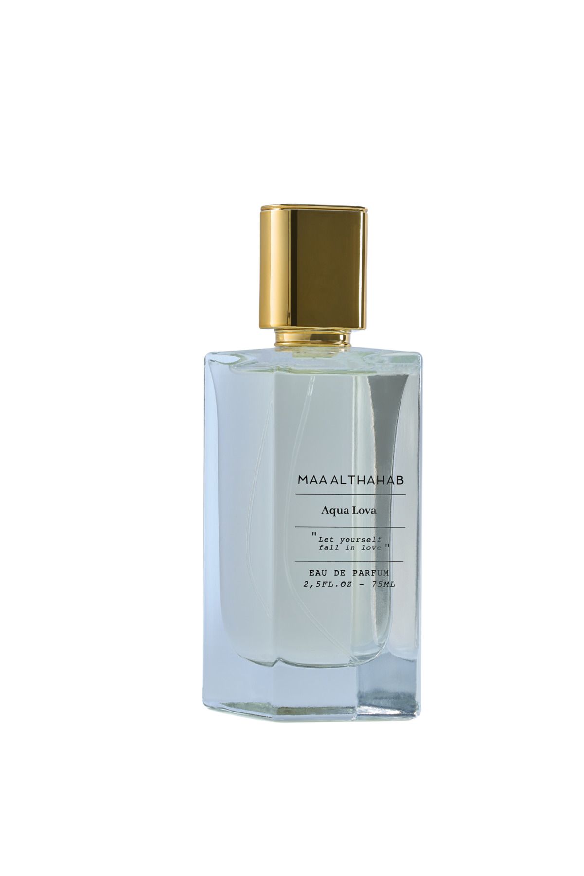 Maa Althahab Aqua Lova Edp 75ml– Ferah Ve Işıltılı Çiçeksi Amber Kadın Parfümü
