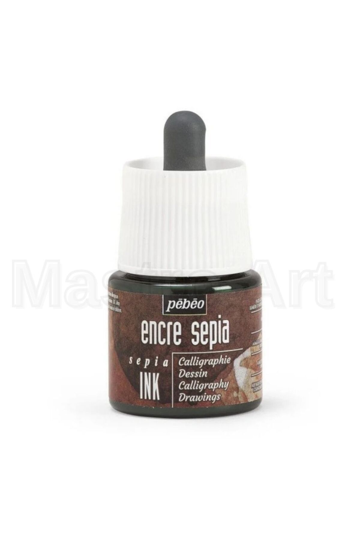 Pebeo Artist Akrilik Mürekkep Kaligrafi ve Desen 45ml Sepia İnk