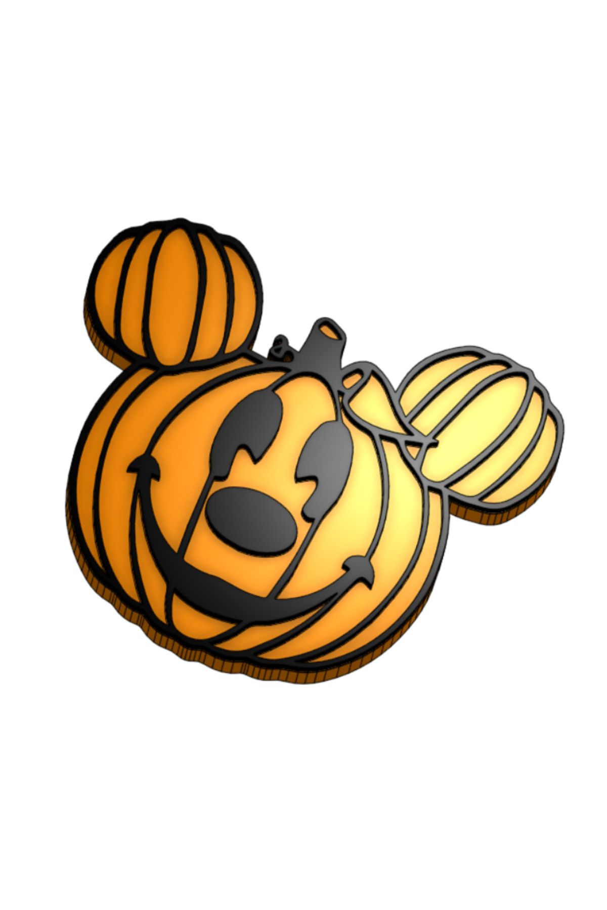 Vision Craft Mickey Pumpkin Cadılar Bayramı Mıknatıs (3 Adet)